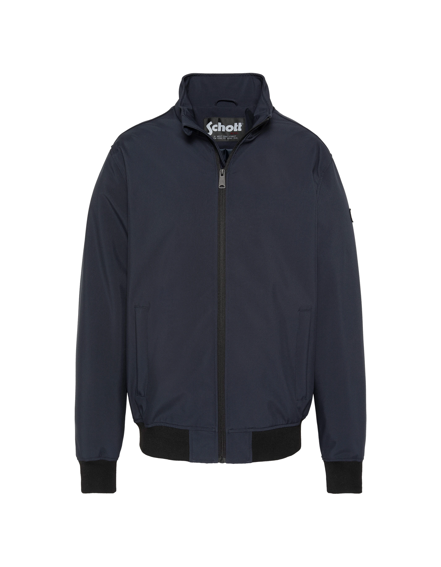 Blouson technique bleu marine