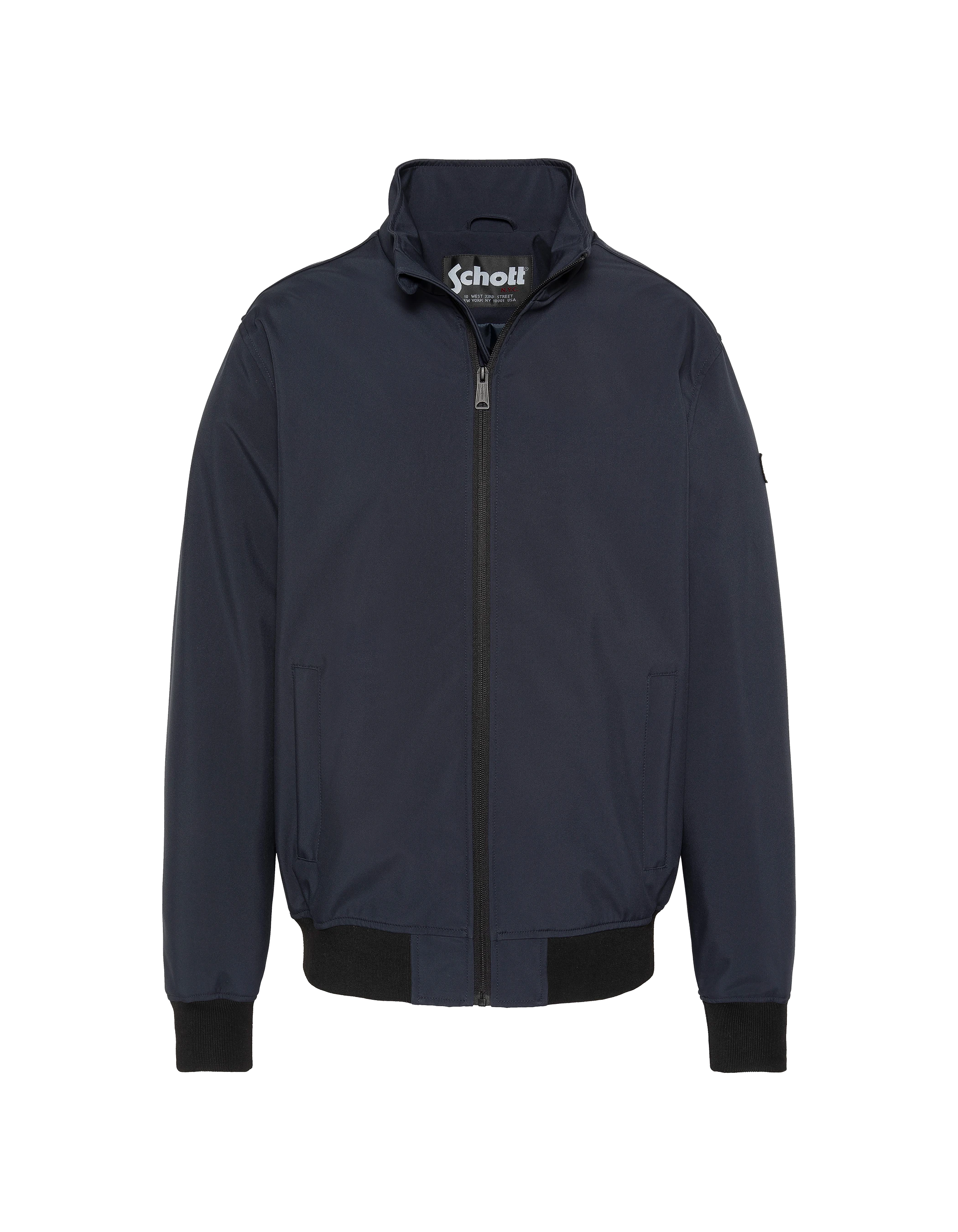Blouson technique bleu marine-1