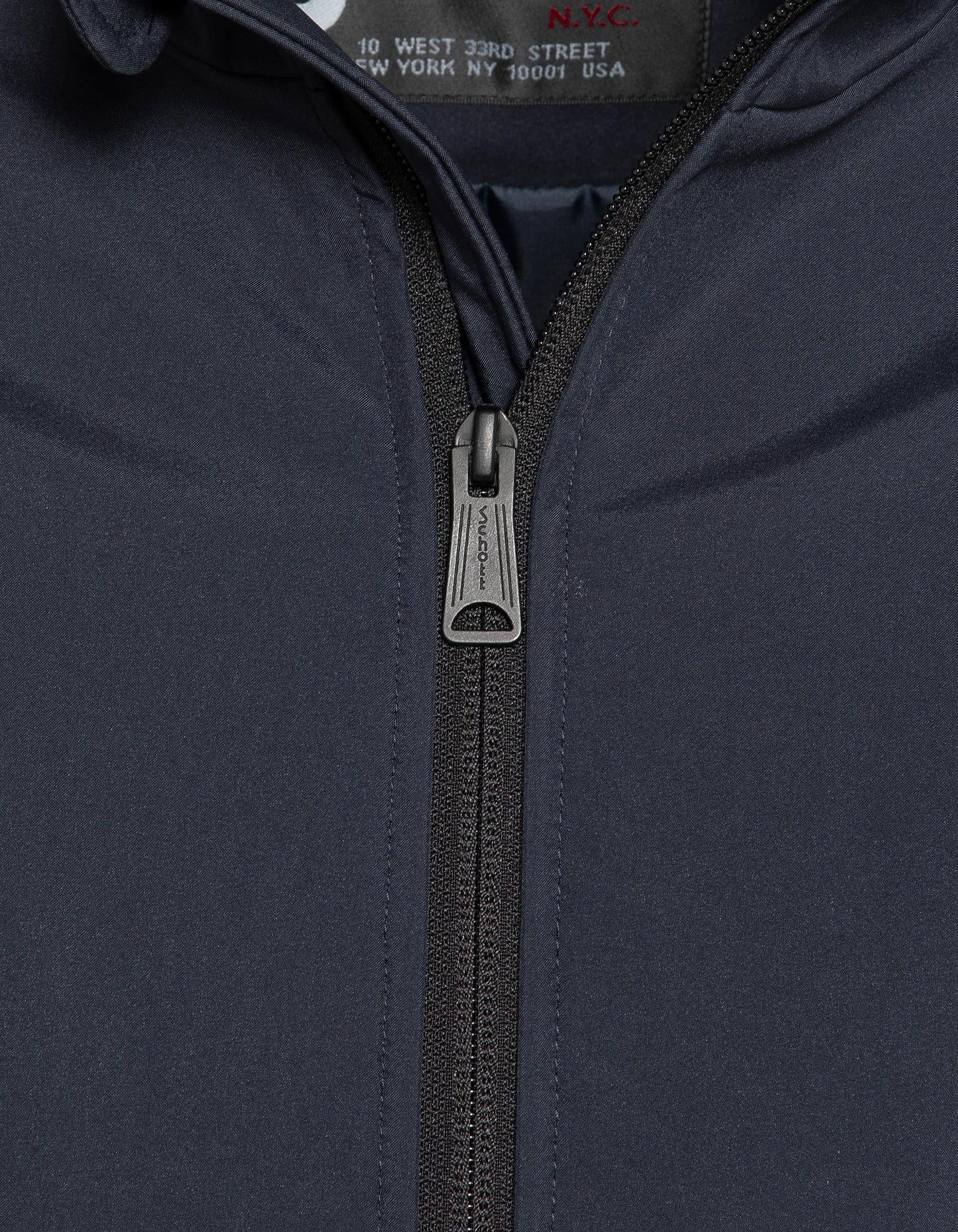 Blouson technique bleu marine