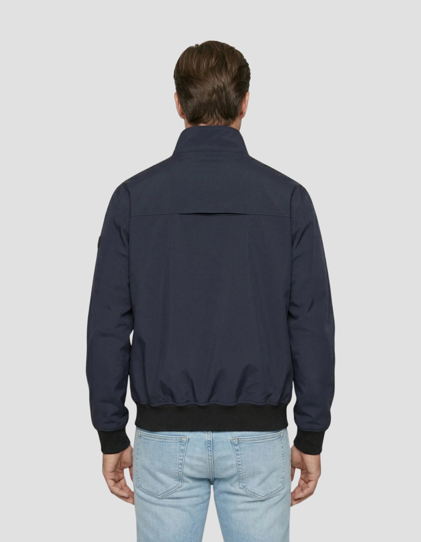 Navy blue technical jacket