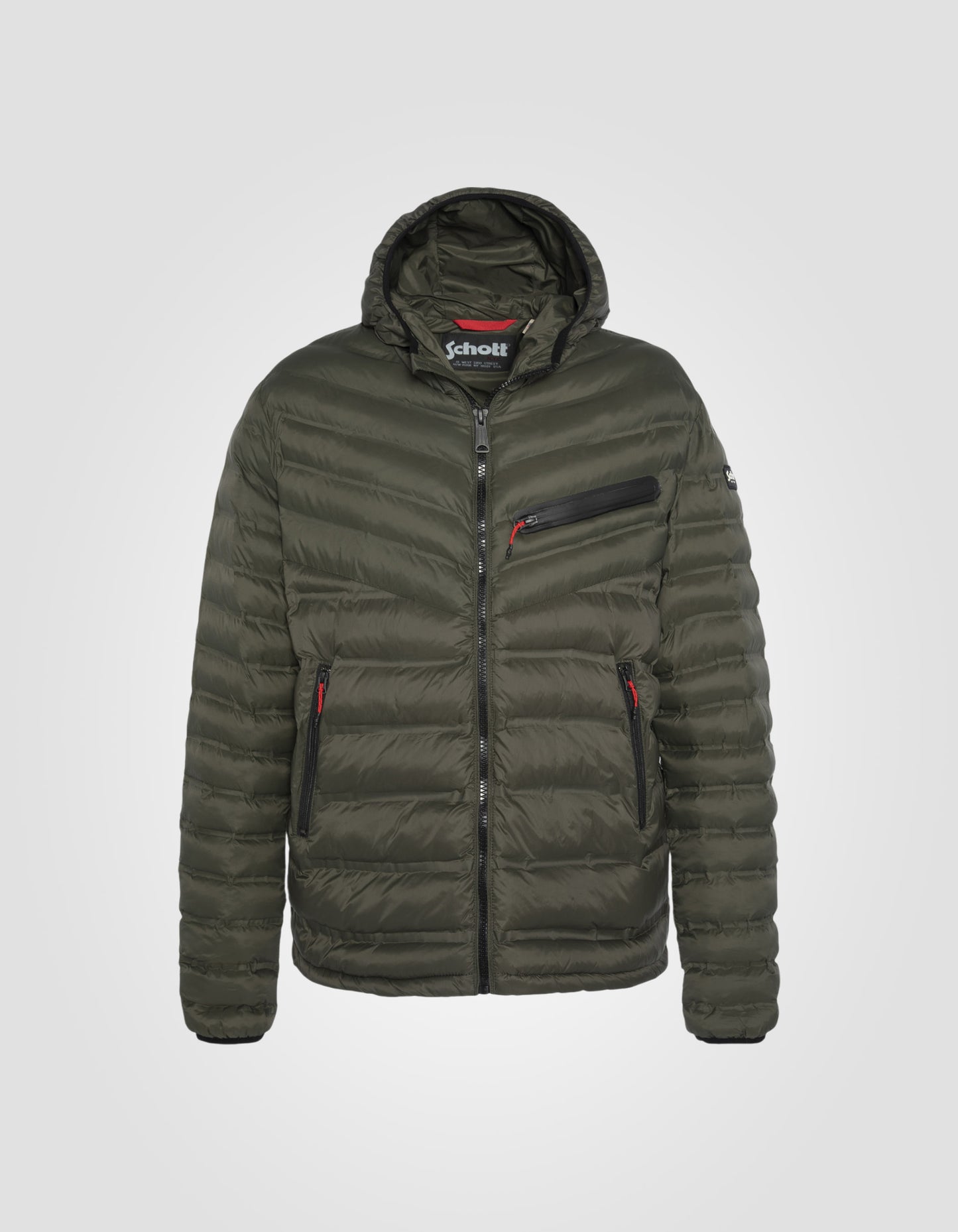 Doudoune légère à capuche