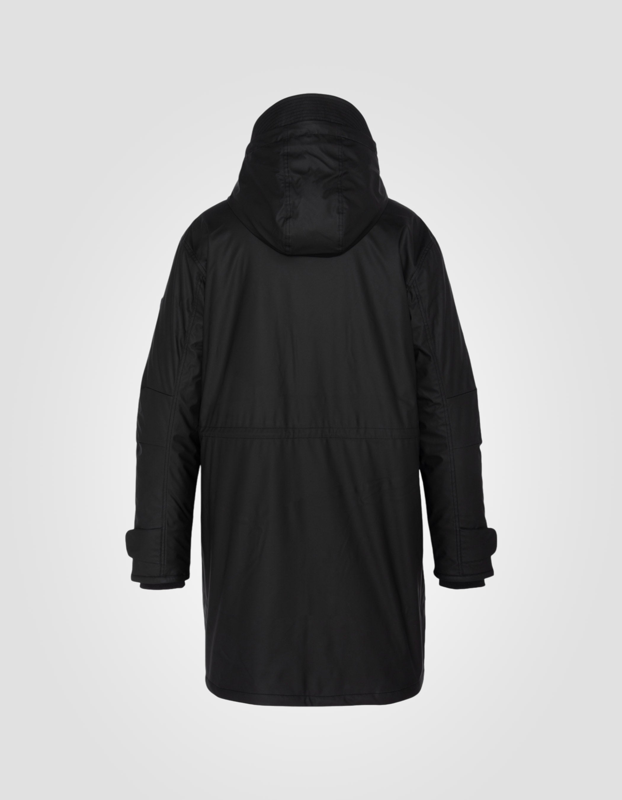 Gomma parka nera lunga-10