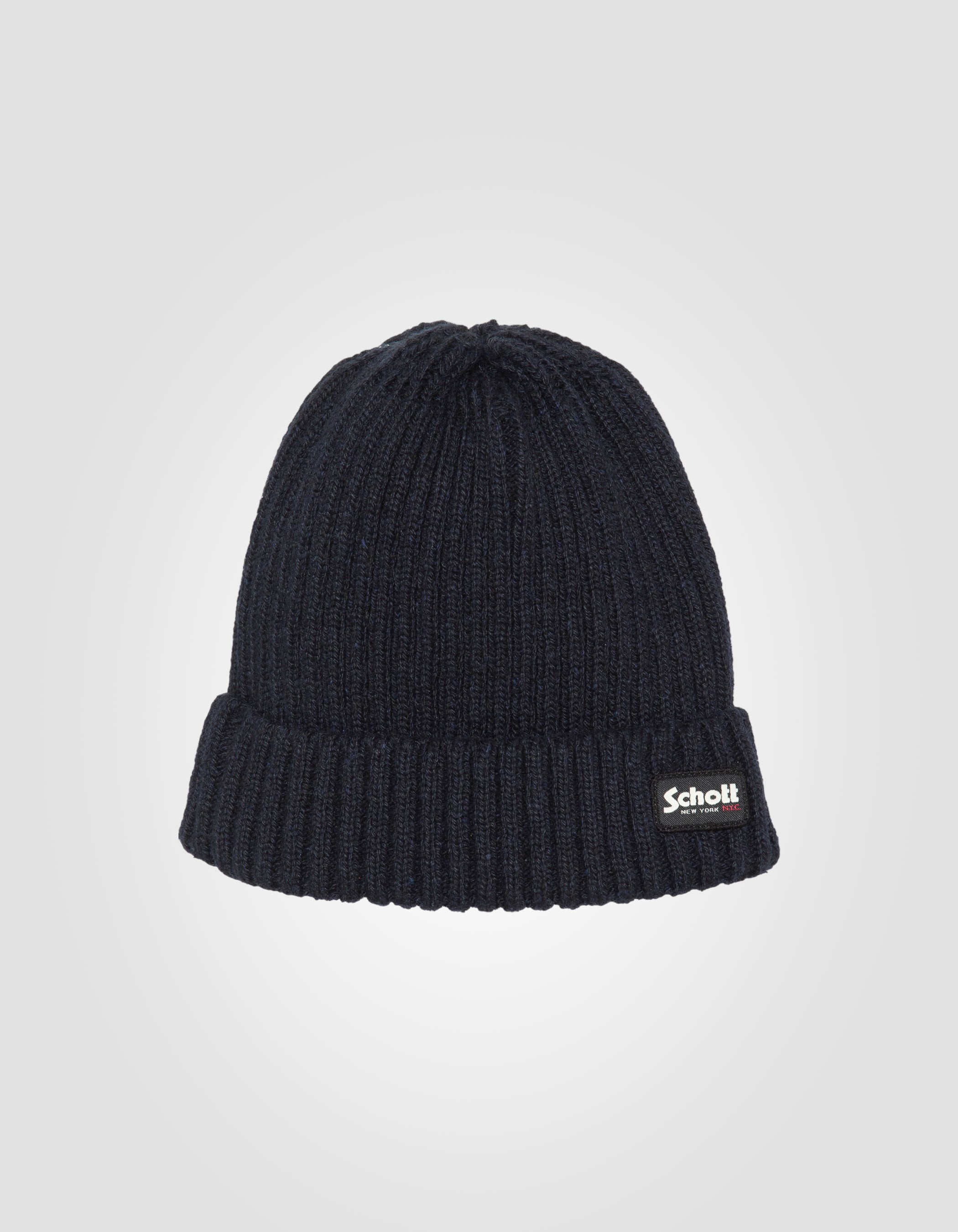 Cappello laterale riciclato blu navy-1