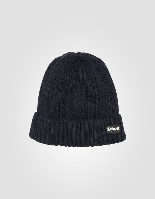 Bonnet à côte recyclé