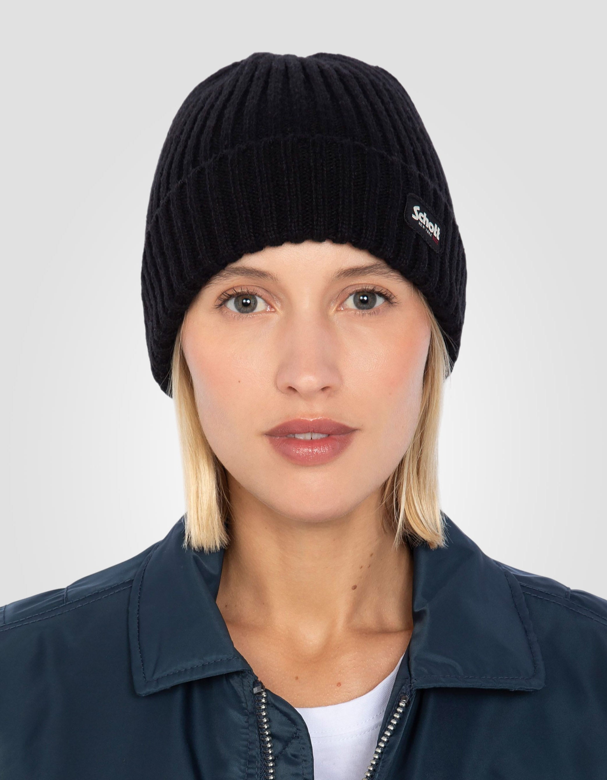 Schwarze recycelte Seitenkappe-1