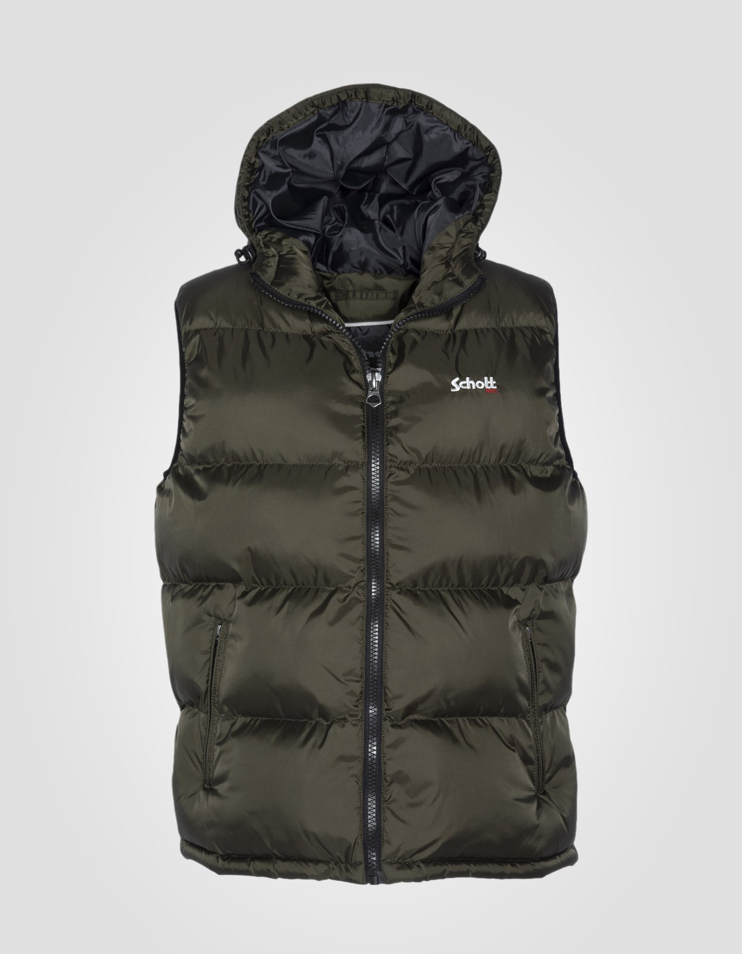 Ärmellose Daunenjacke, große Größe