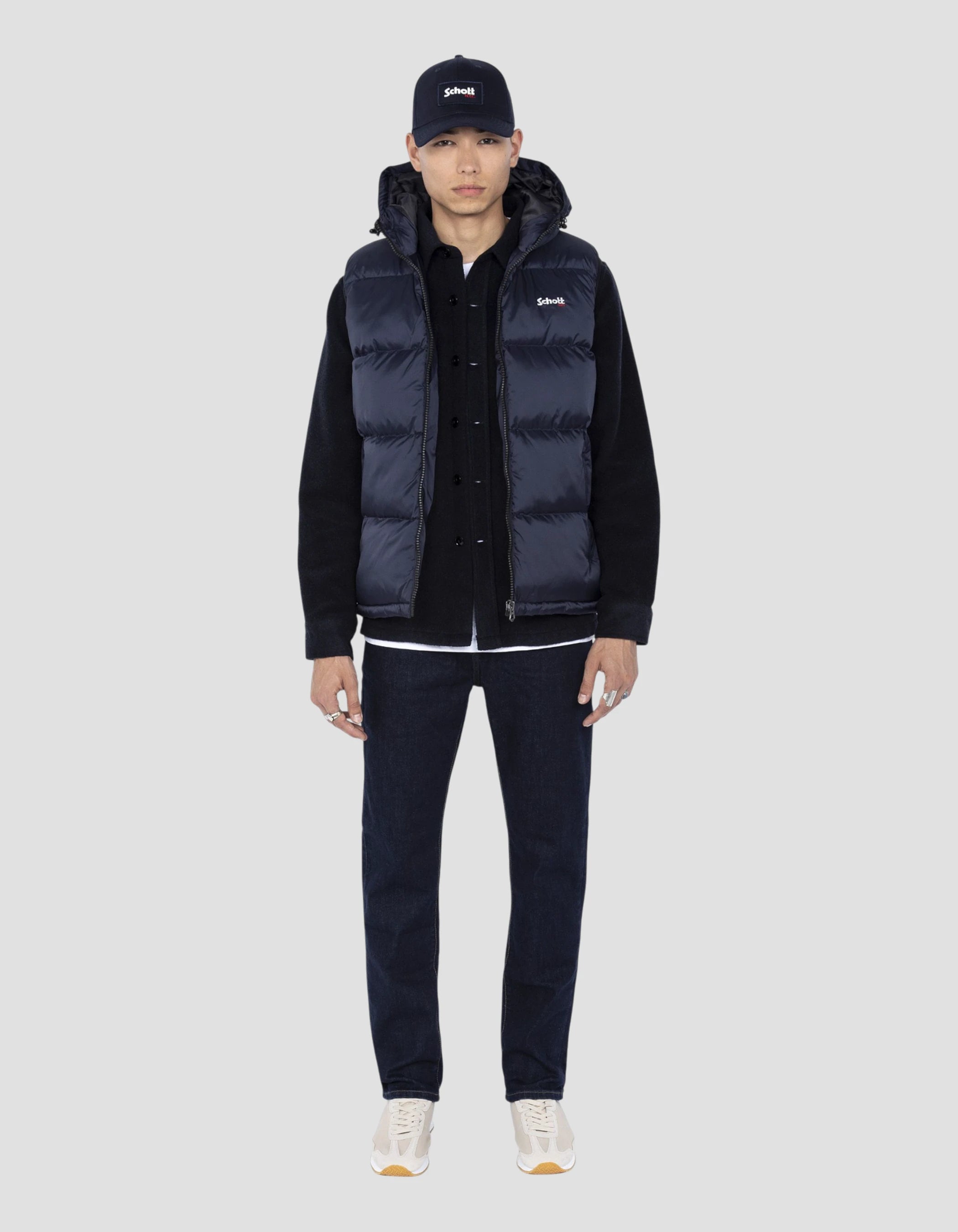 Blu scuro senza manica-1