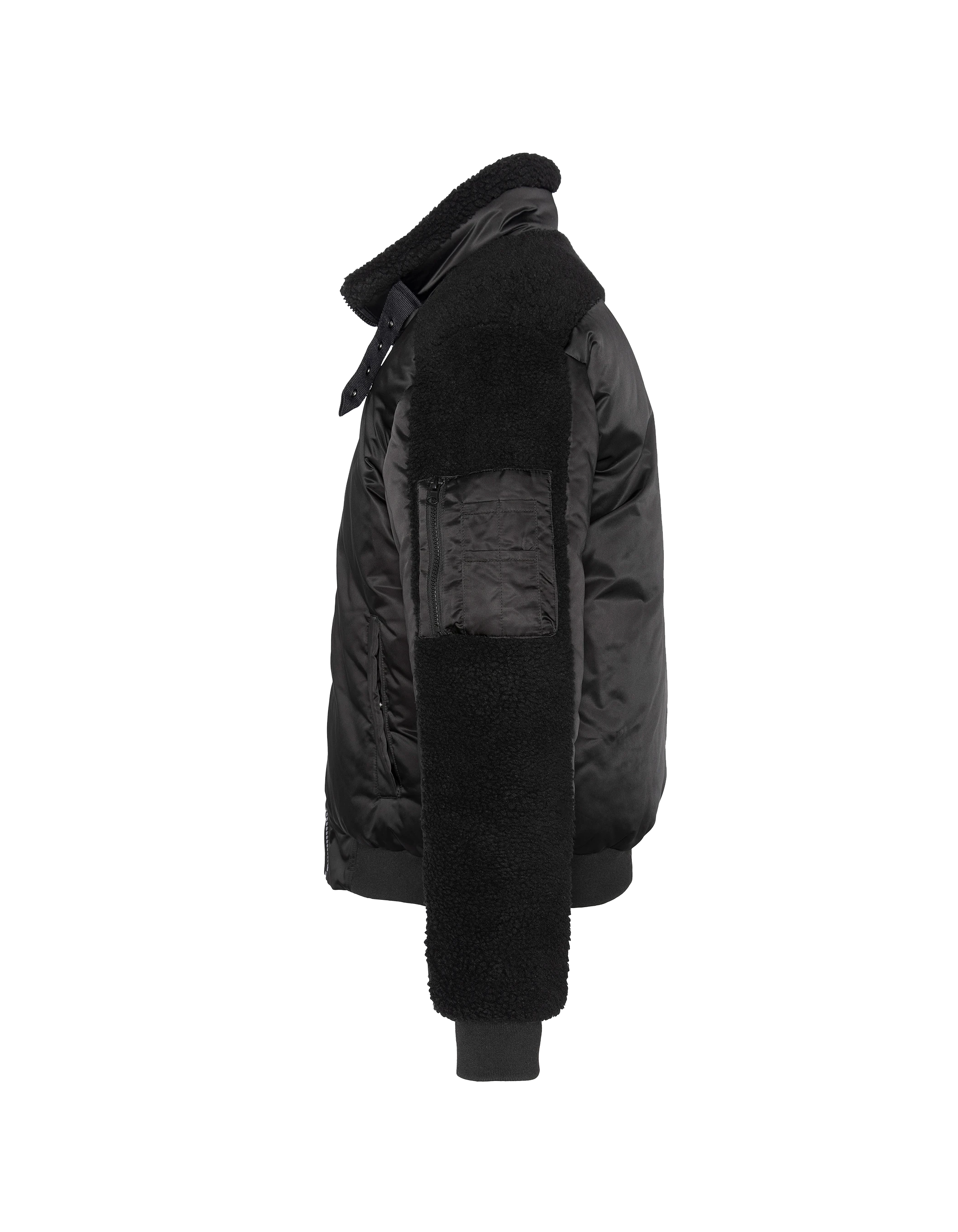 Giacca dell'esercito nero-8