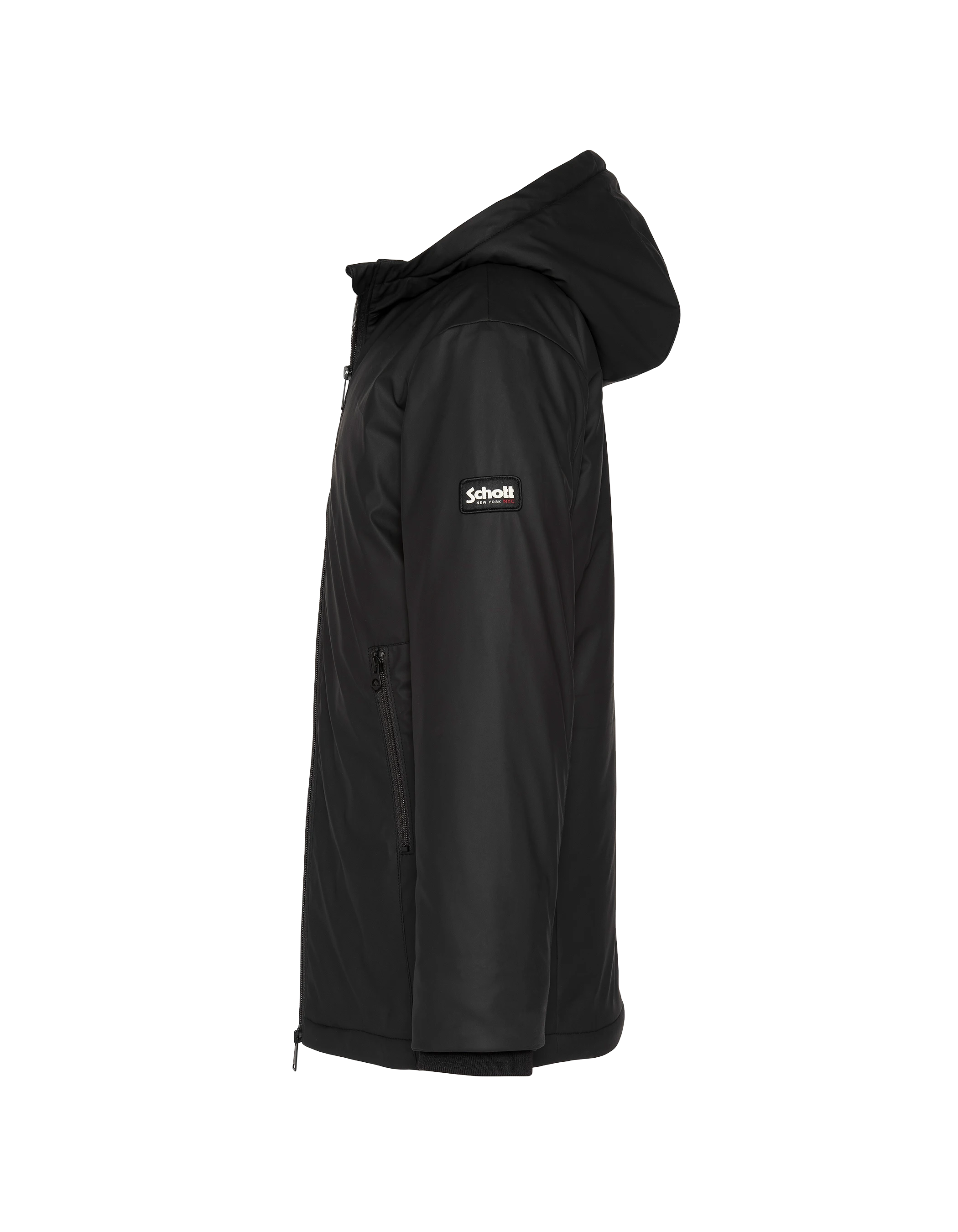 Multipoche nere con cappuccio-5