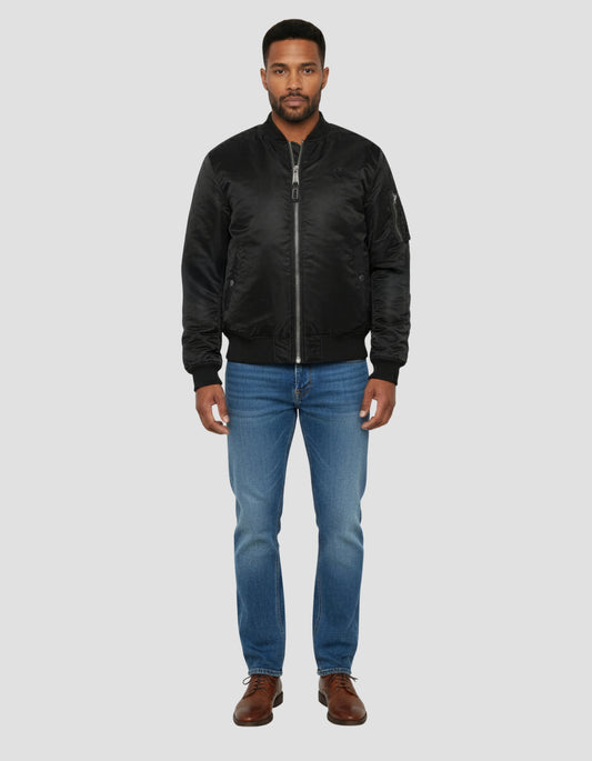 Bomber ma -1 navy blue - jet17 | Schott NYC®