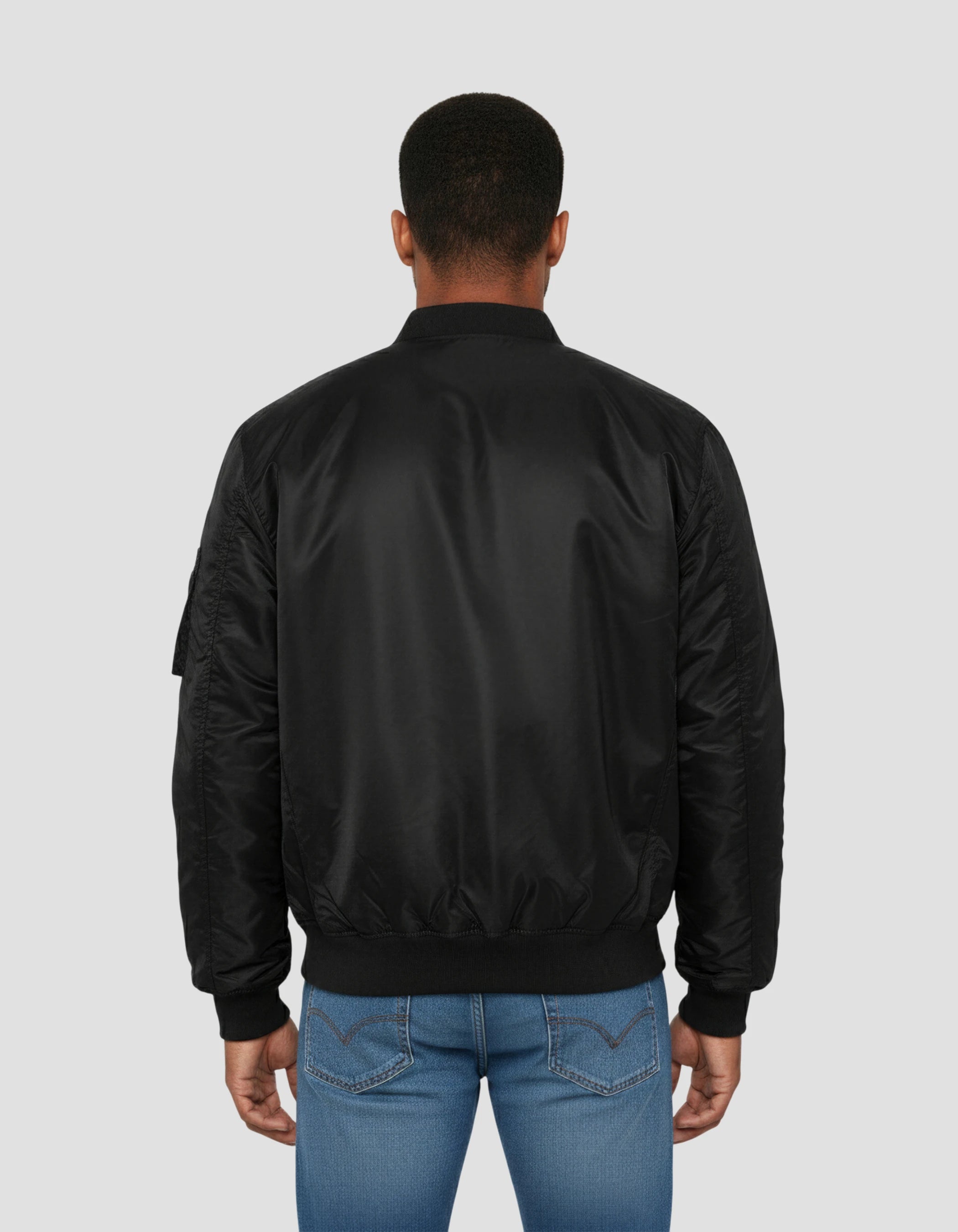 Bomber ma-1 black man-4