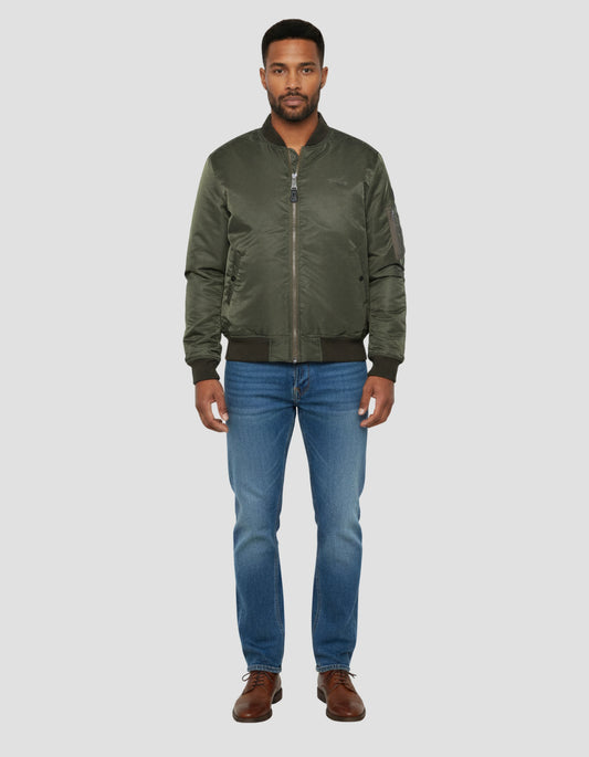 Bomber ma -1 navy blue - jet17 | Schott NYC®