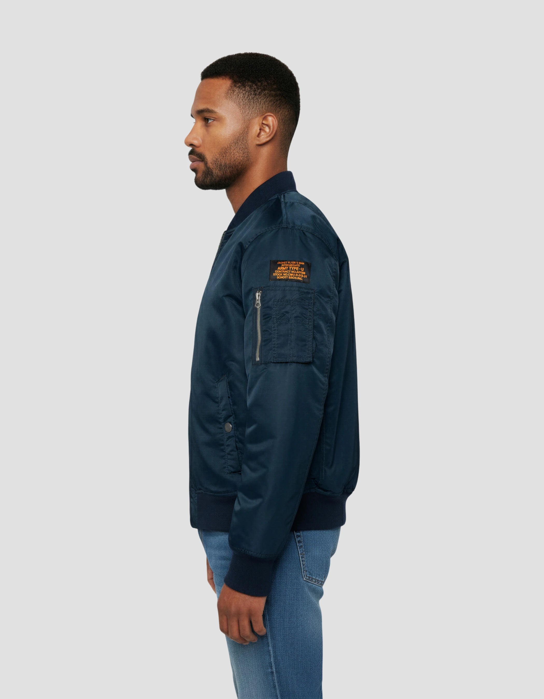 Bomber ma -1 navy blue - jet17 | Schott NYC® Bomber ma -1 navy blue - jet17 | Schott NYC®