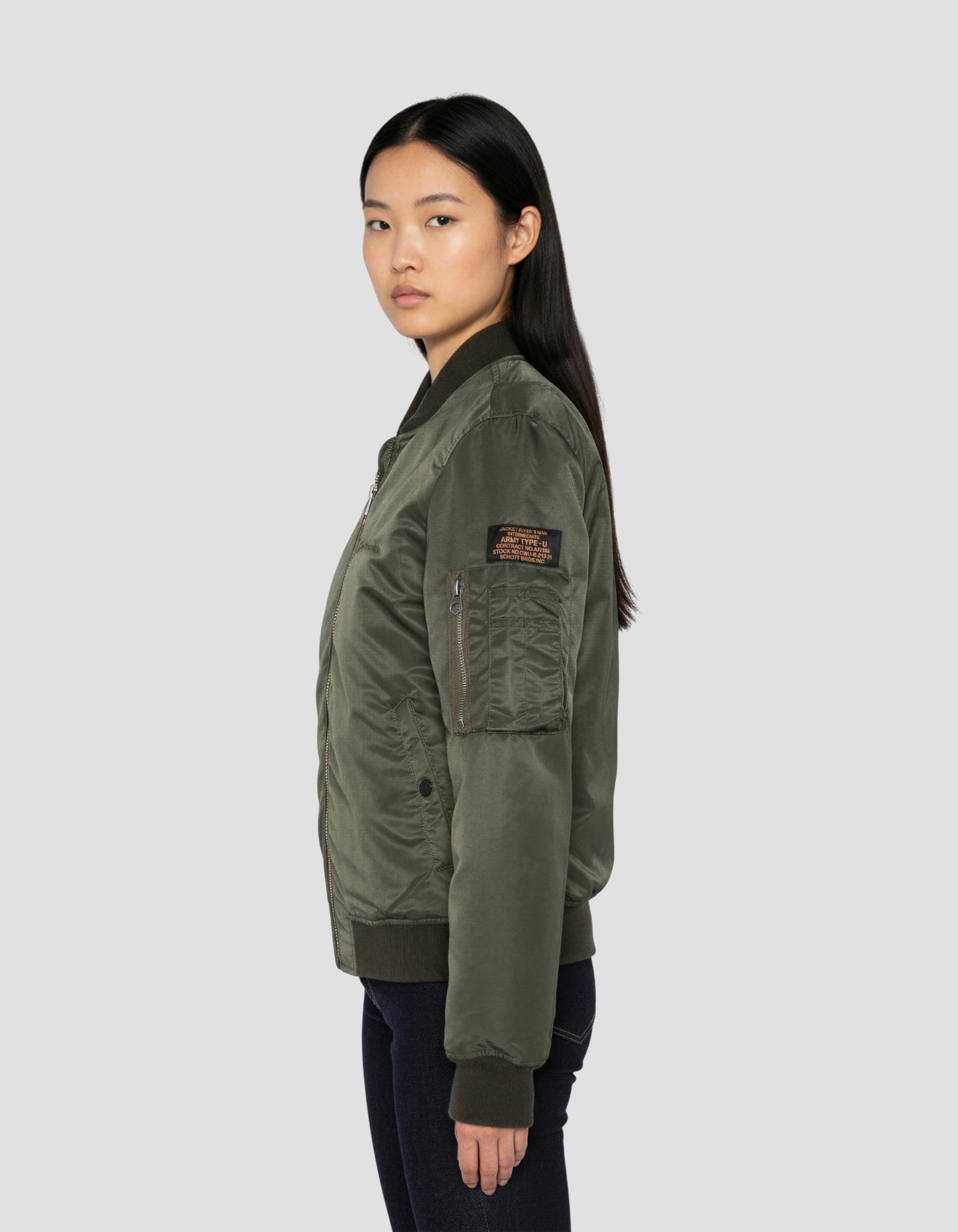 Bombardero ma-1 caqui