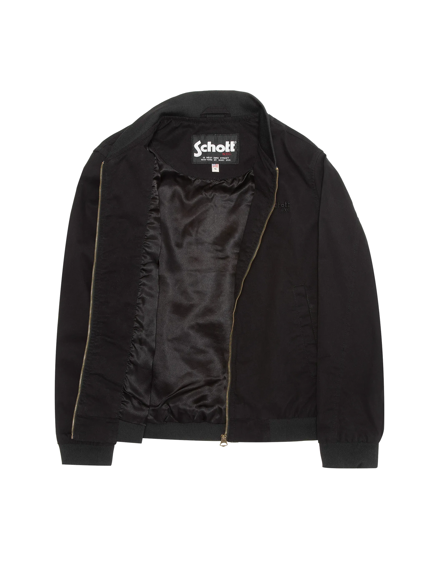 Bomber noir ultra léger