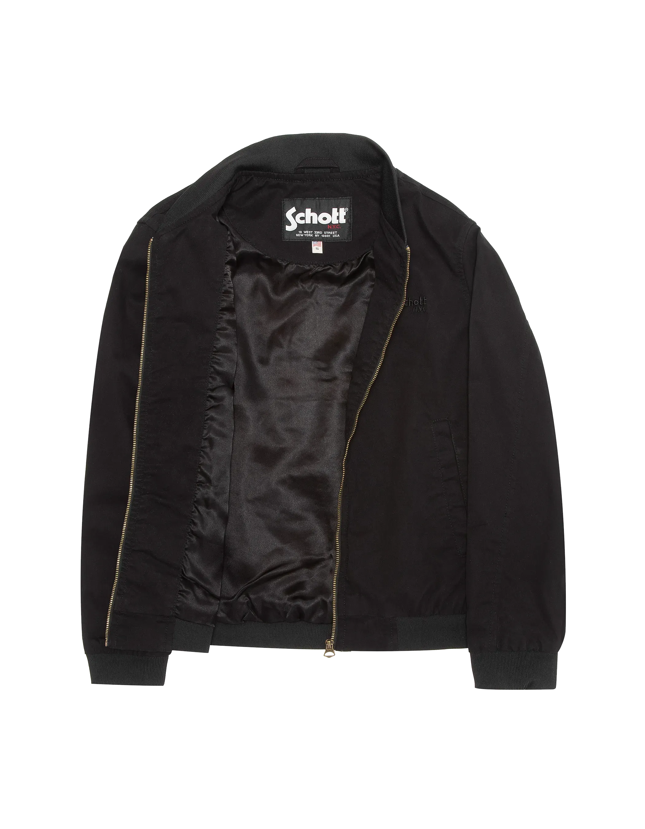 Bomber noir ultra léger-3