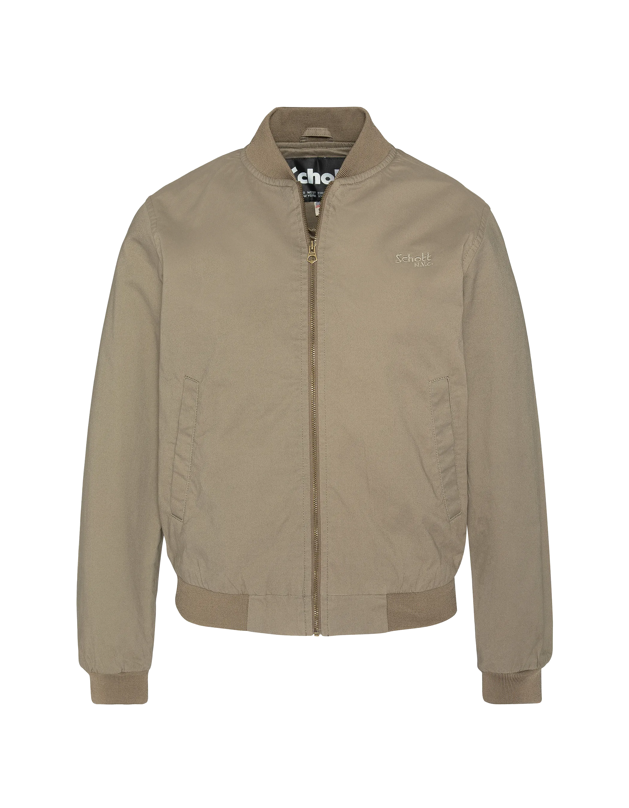 Bomber kaki clair ultra léger-1