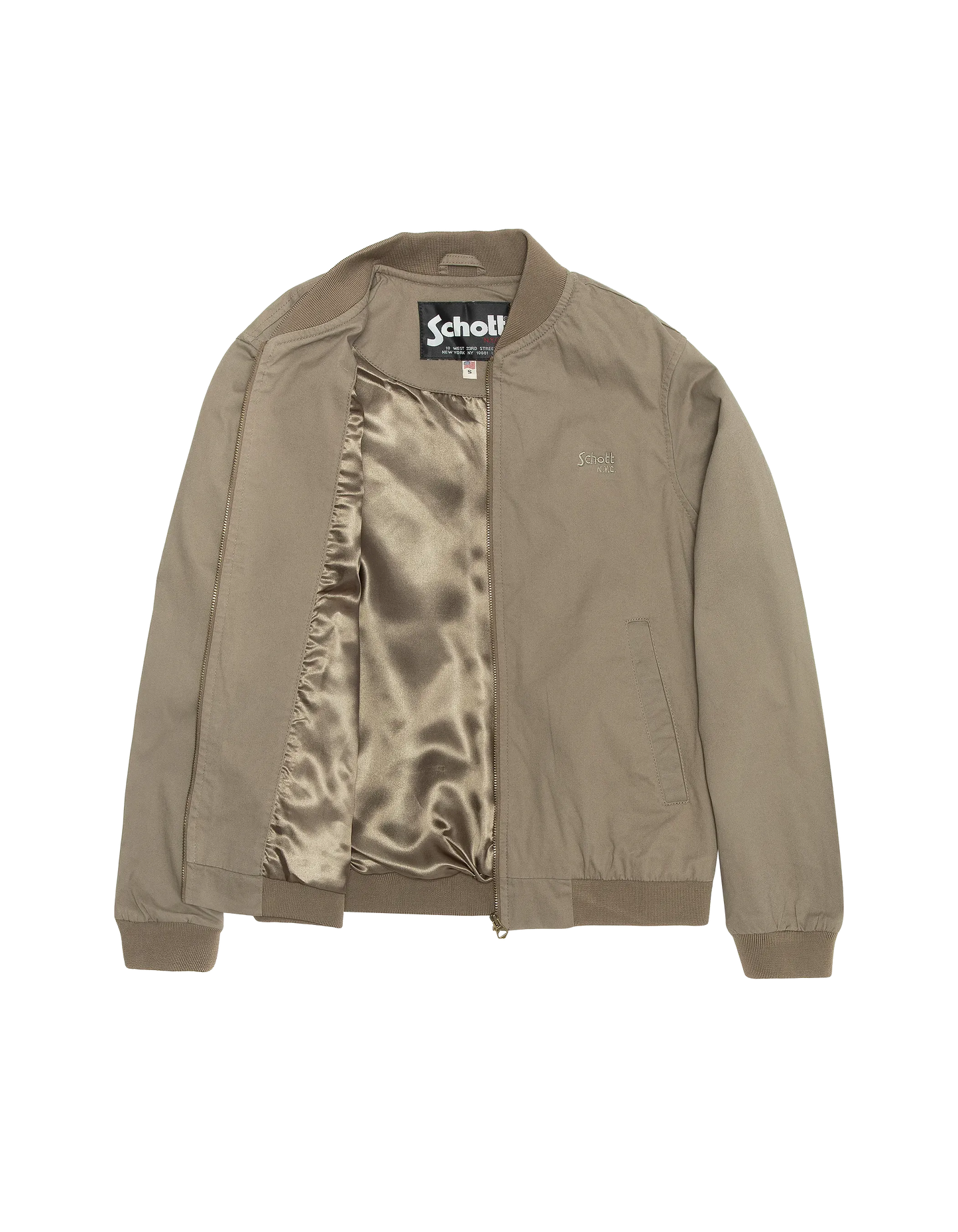 Bomber kaki clair ultra léger