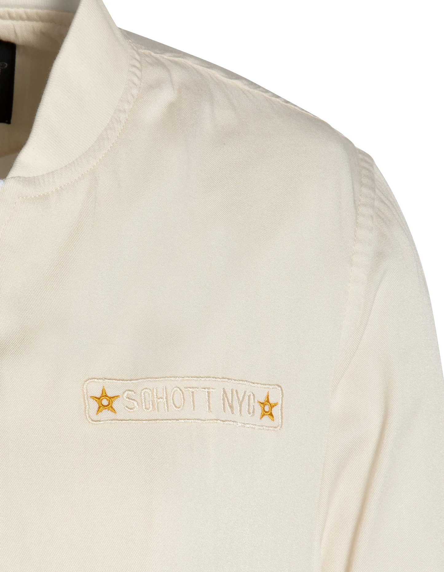 Bomber ultra léger blanc exotique