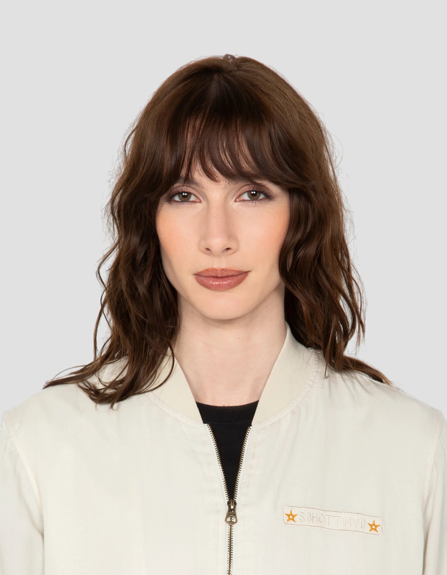 Bomber ultra léger blanc exotique