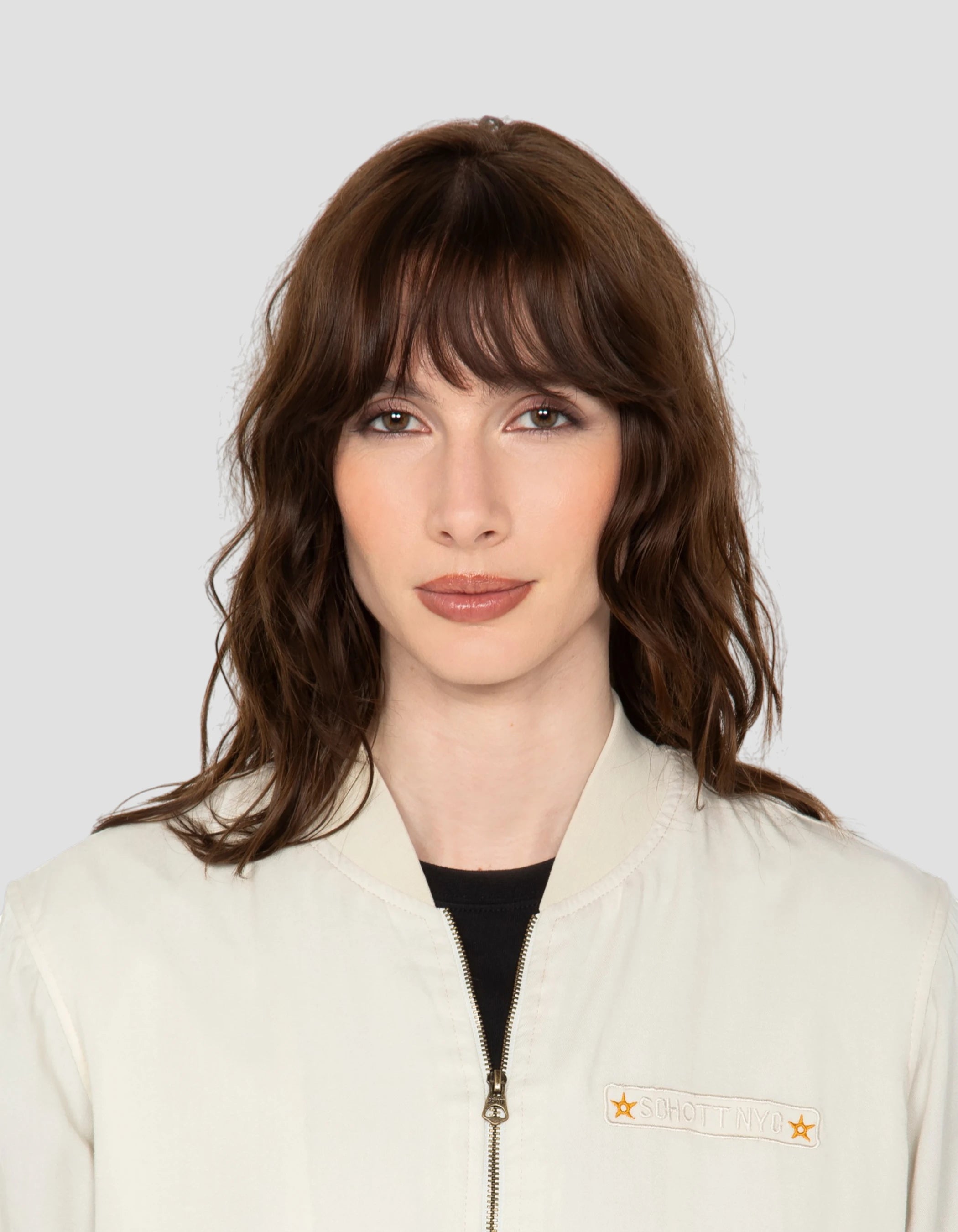 Bomber ultra léger blanc exotique-5