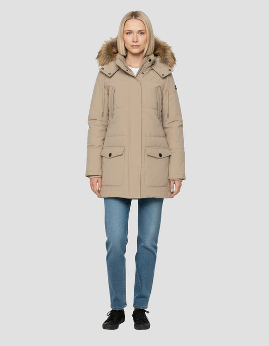 BEIGE PARKA BEIDATO