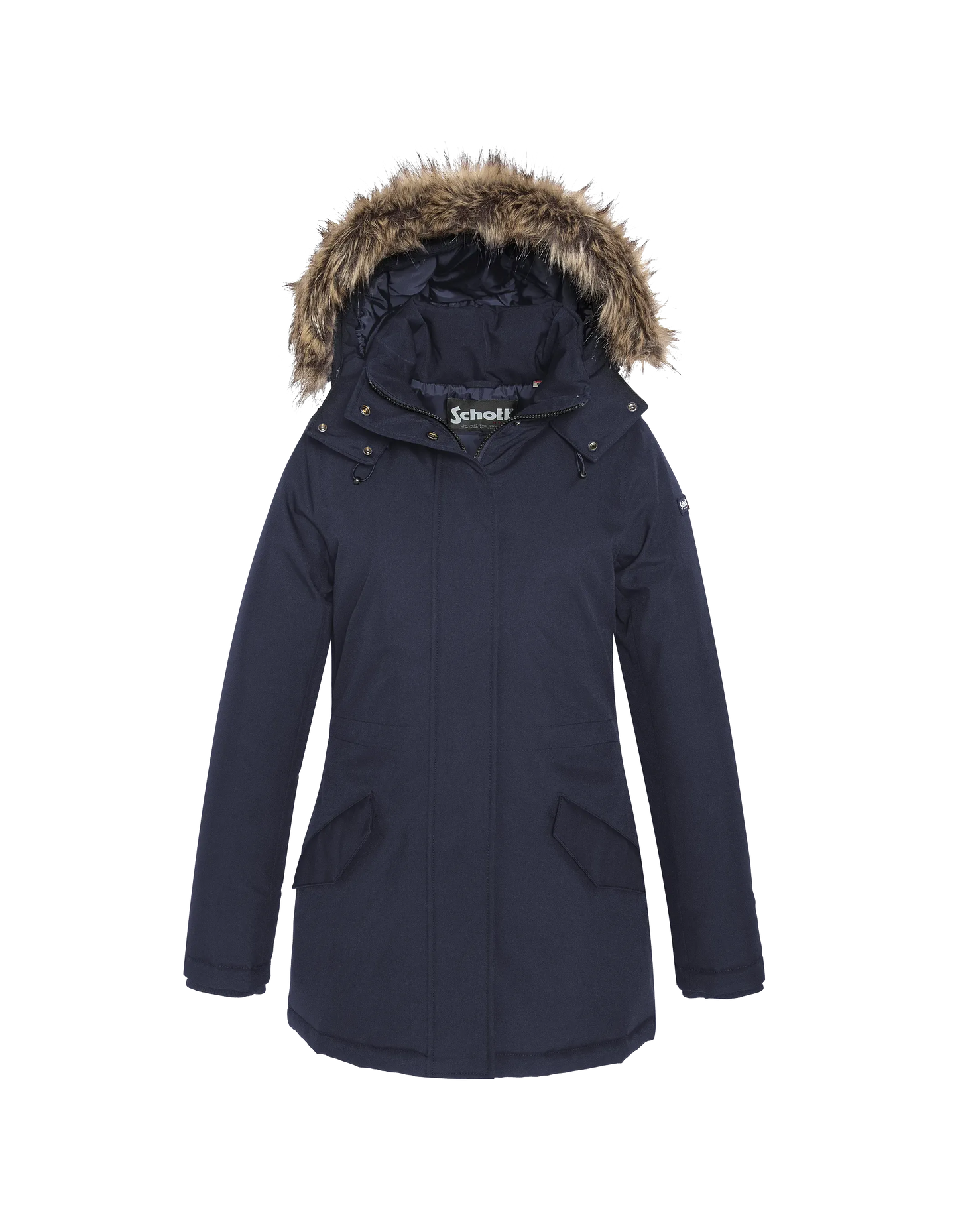 Marine Blue Parka