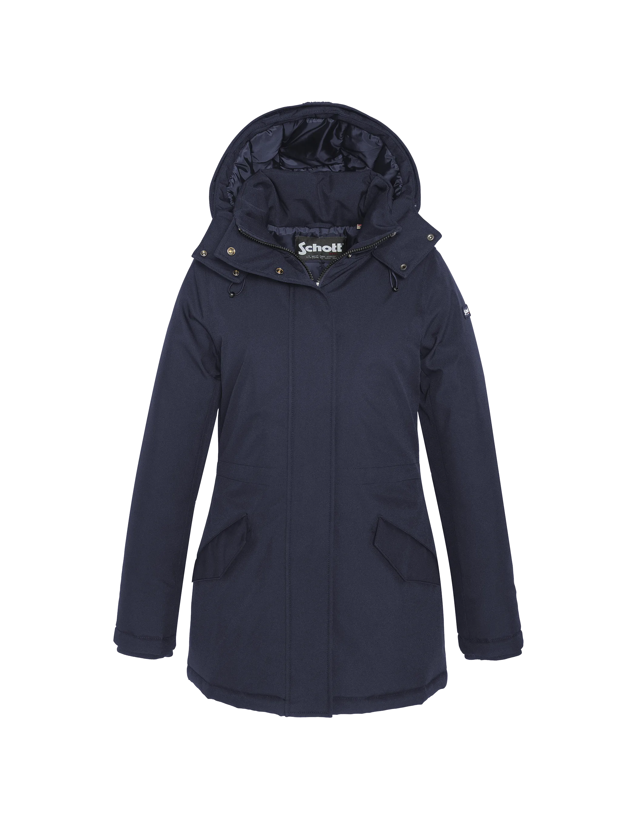 Marine Blue Parka-5