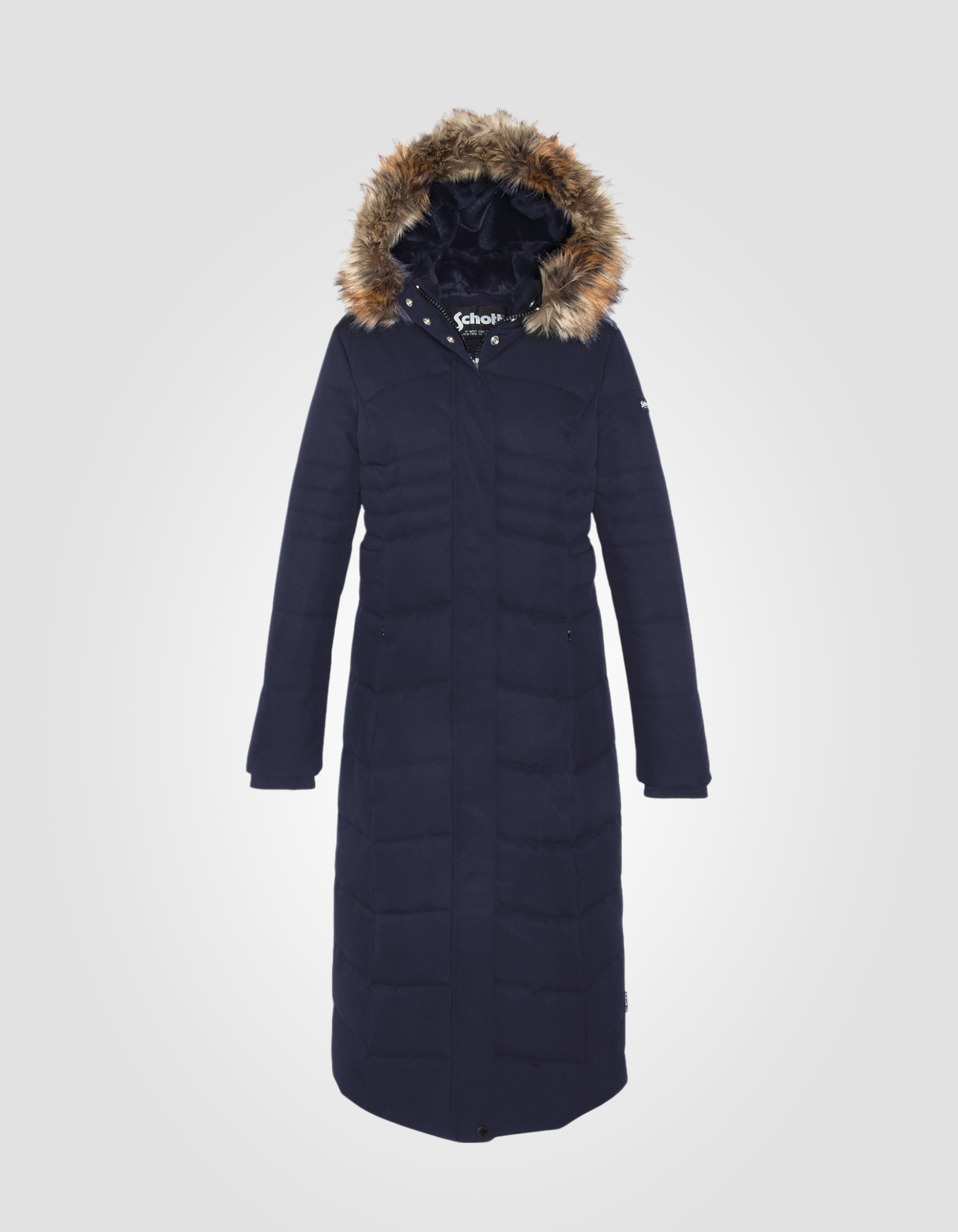 Marine Blue Parka-1