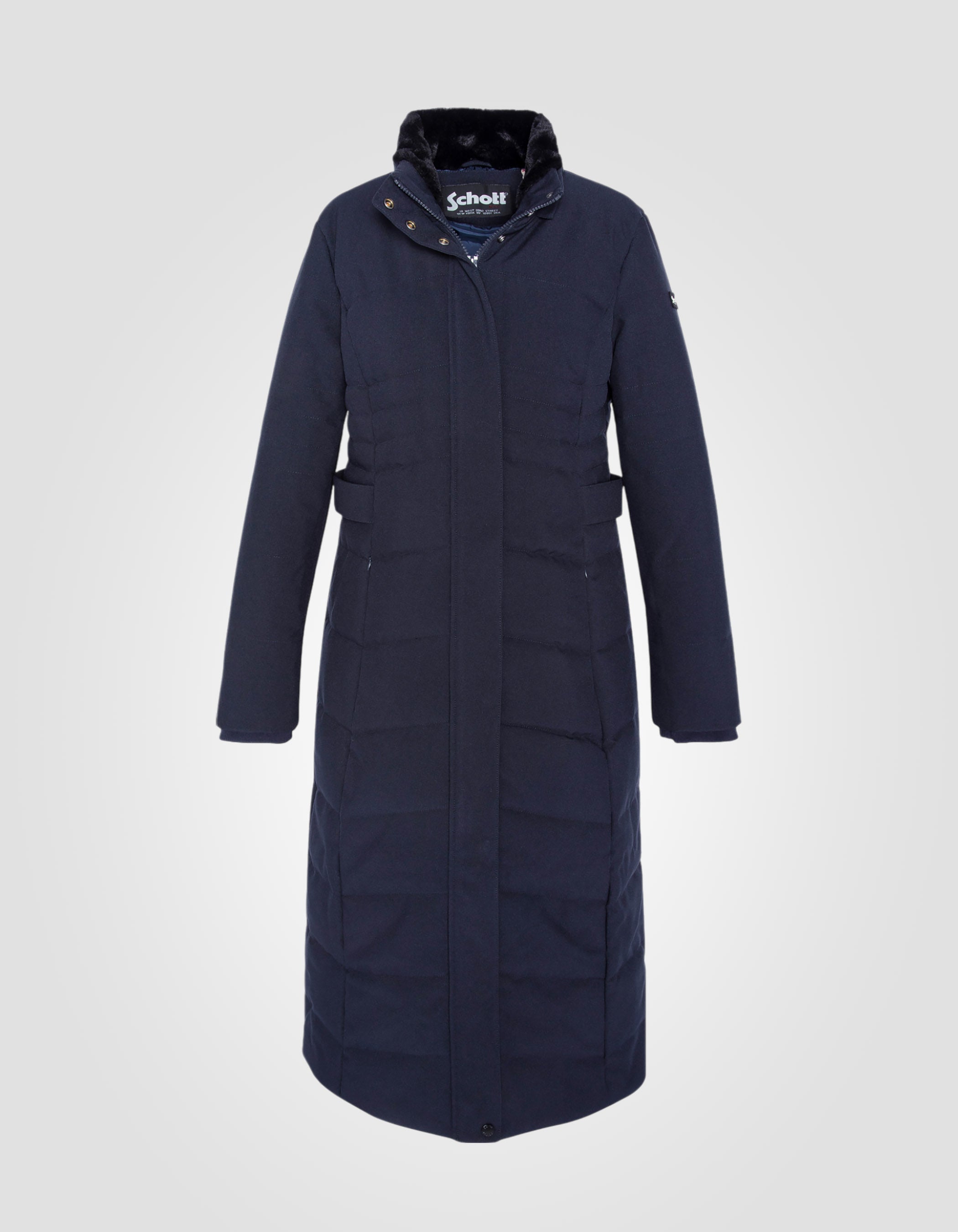 Marine Blue Parka-4