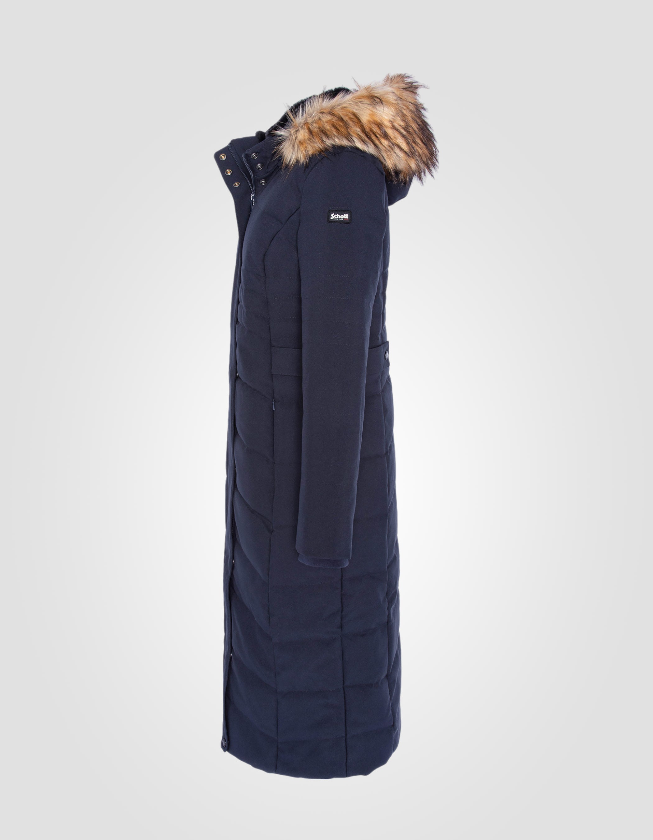 Marine Blue Parka-6