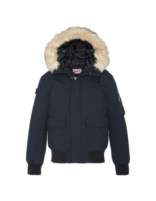 Chaqueta de snorkel negro para niños