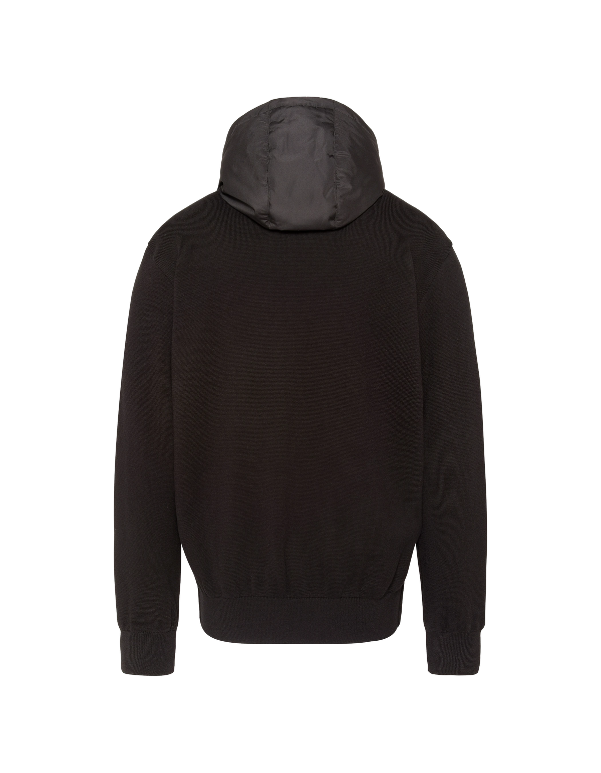 Blouson army bi-matière noir-10