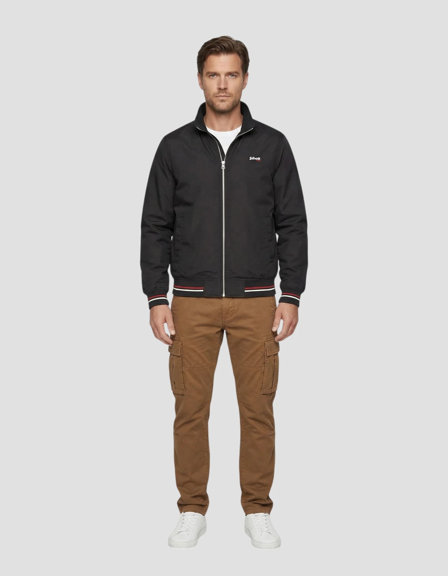 Black stardust jacket - KEN25 | Schott NYC®