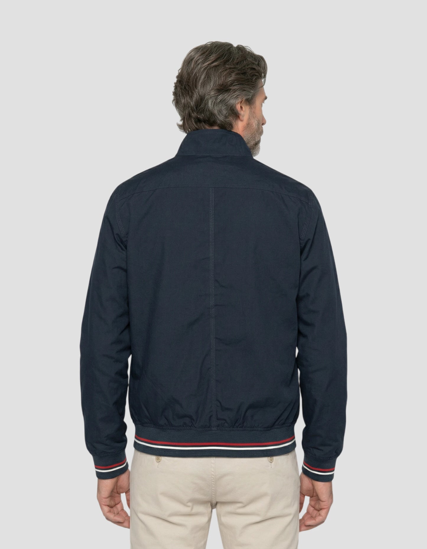 Navy stardust jacket