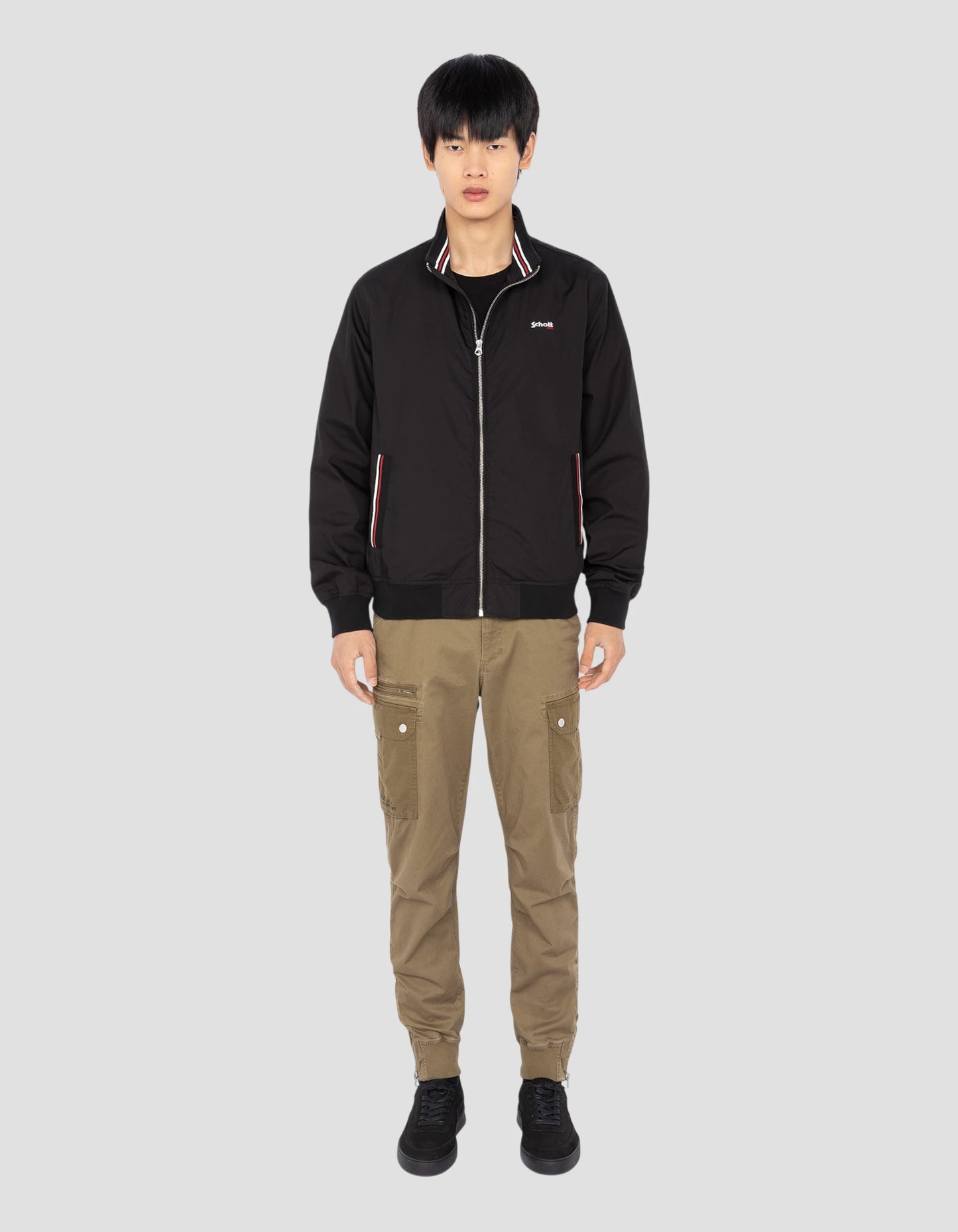 Blouson casual noir