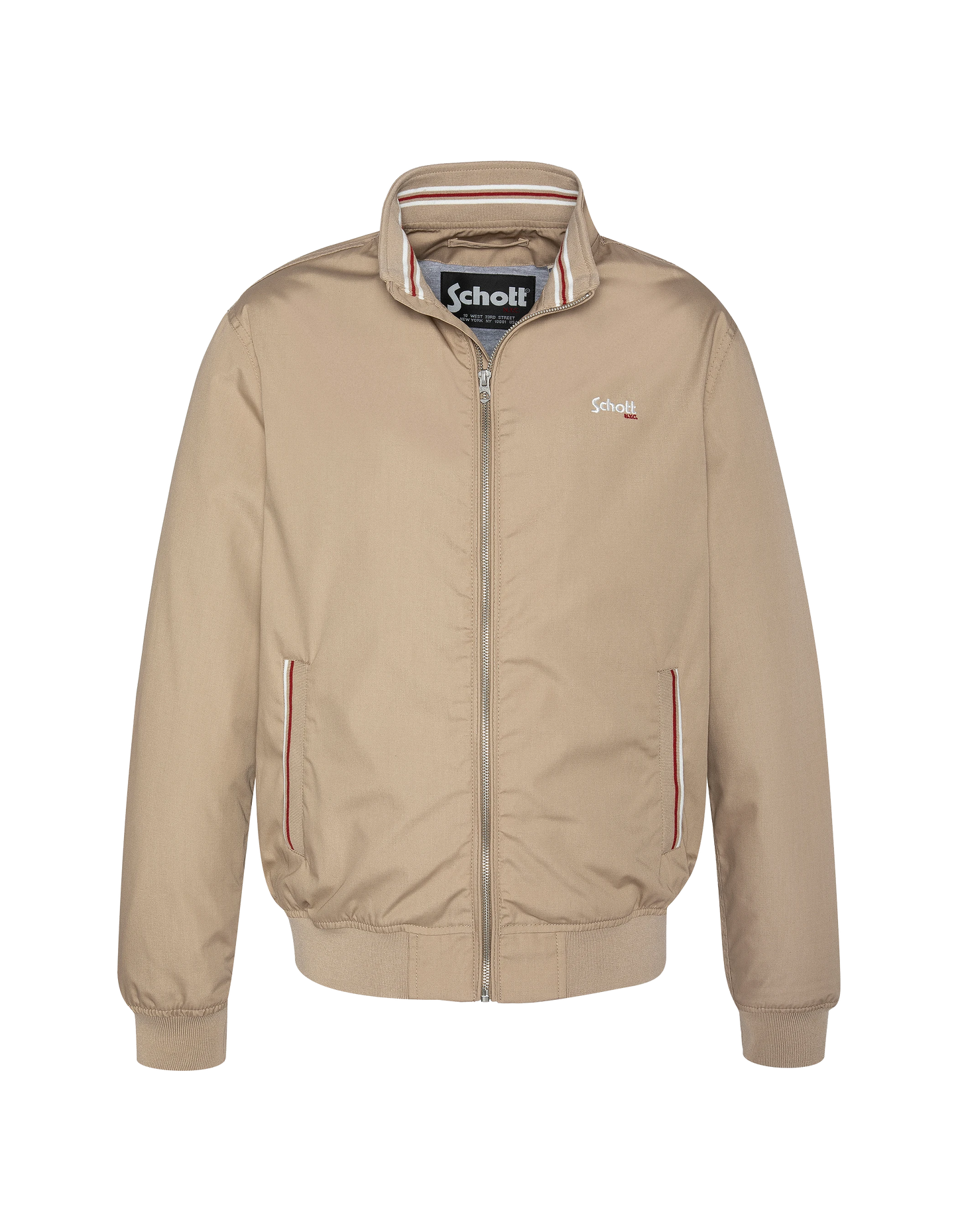 Blouson casual beige clair