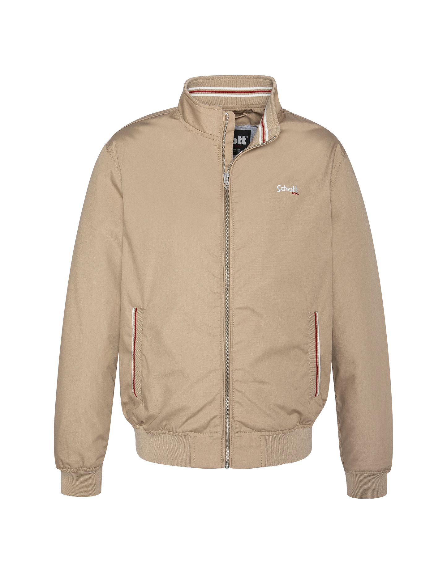 Blouson casual beige clair
