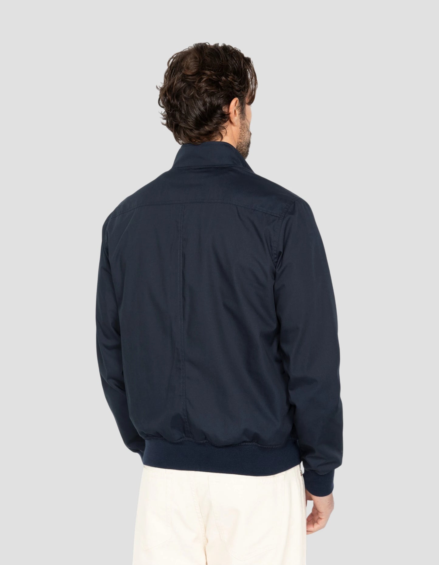 Chaqueta casual azul marino