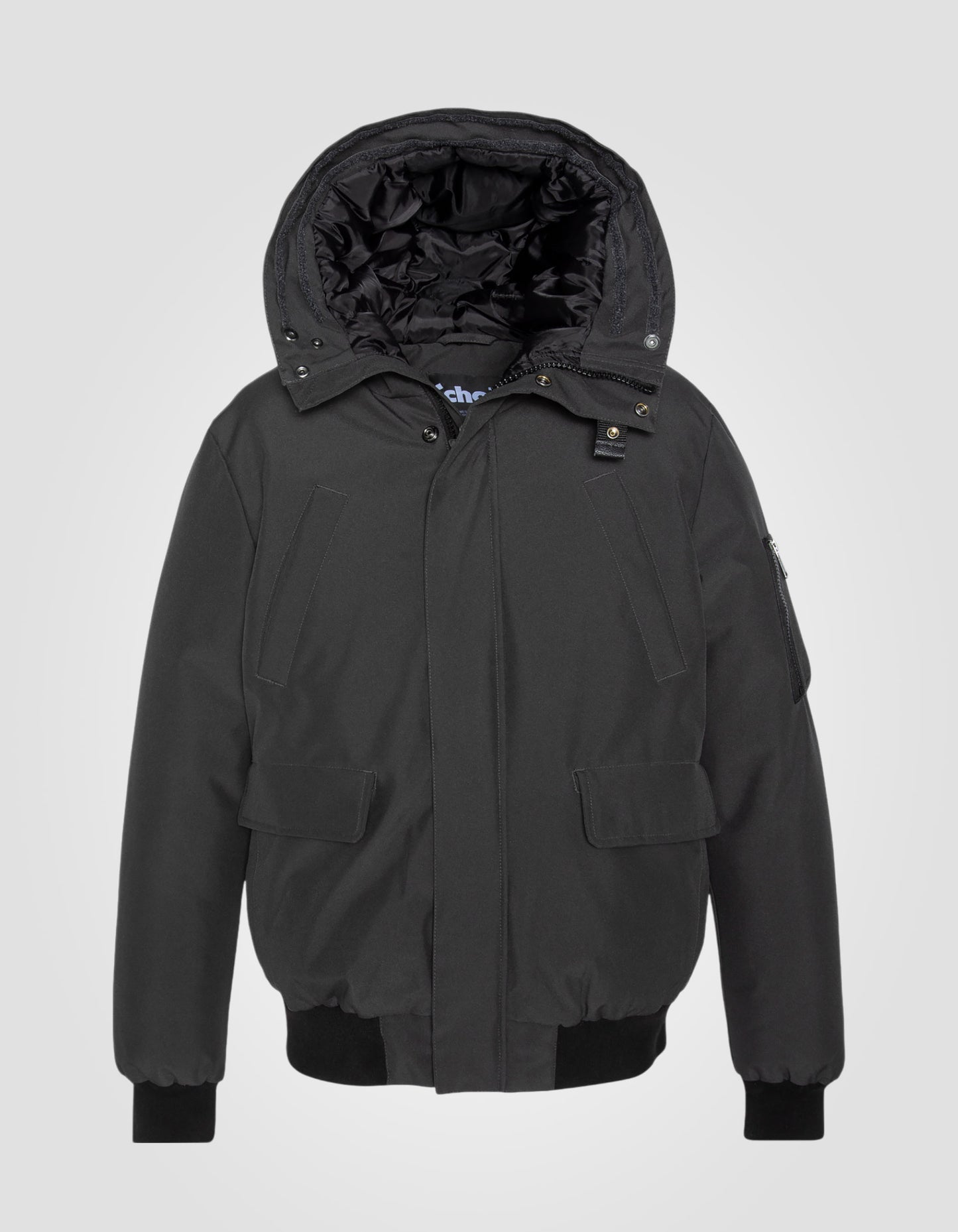 Parka courte à capuche