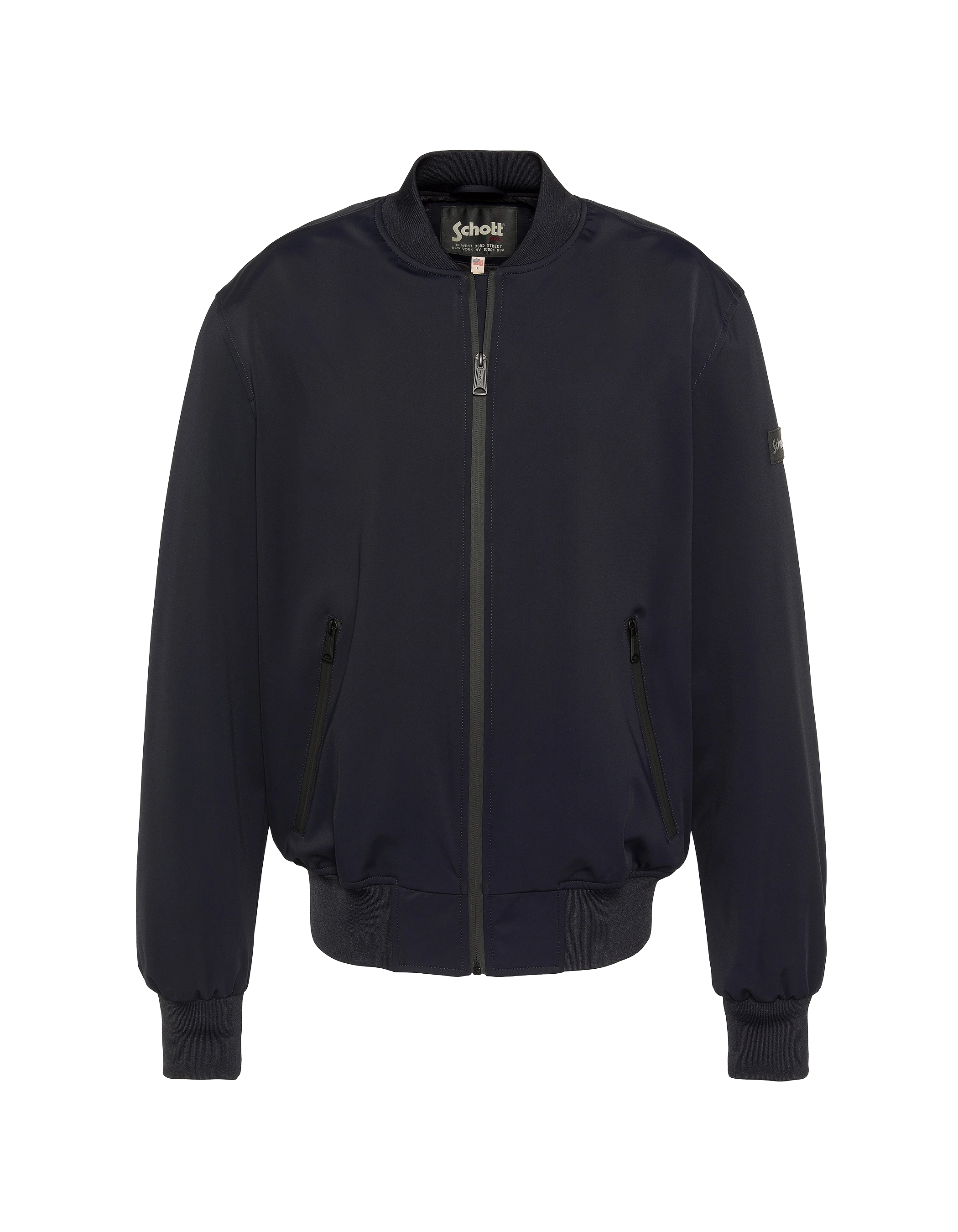 Blouson bomber technique noir-1