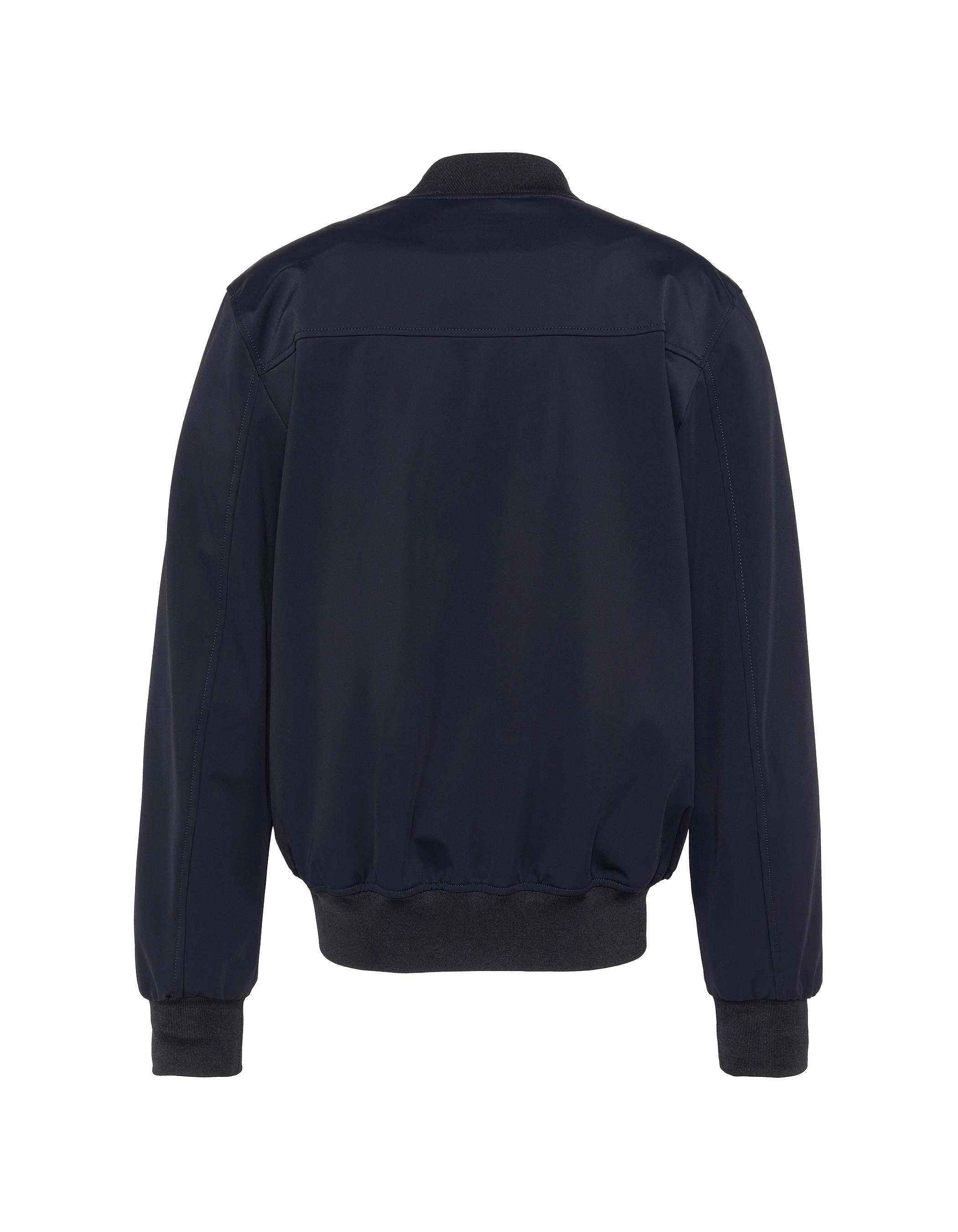 Blouson bomber technique bleu marine-2