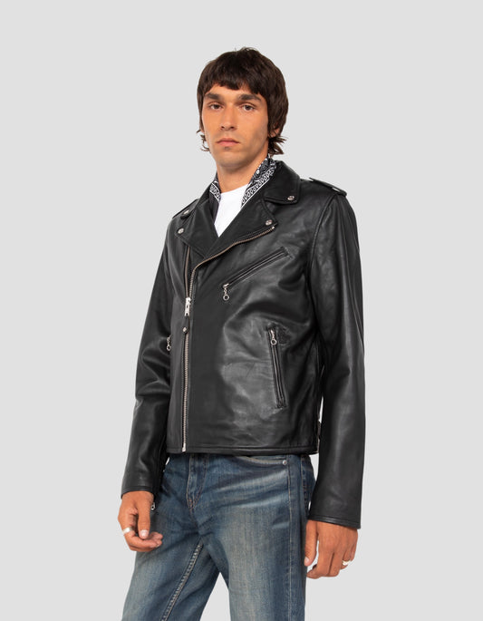 Black Perfecto® Jacke, Lammleder