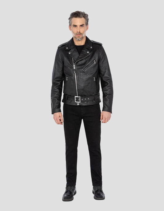 Schott Bros. Perfeito ブラックジャケット XL Schott Bros. Perfeito ブラックジャケット XL Perfecto Moto
