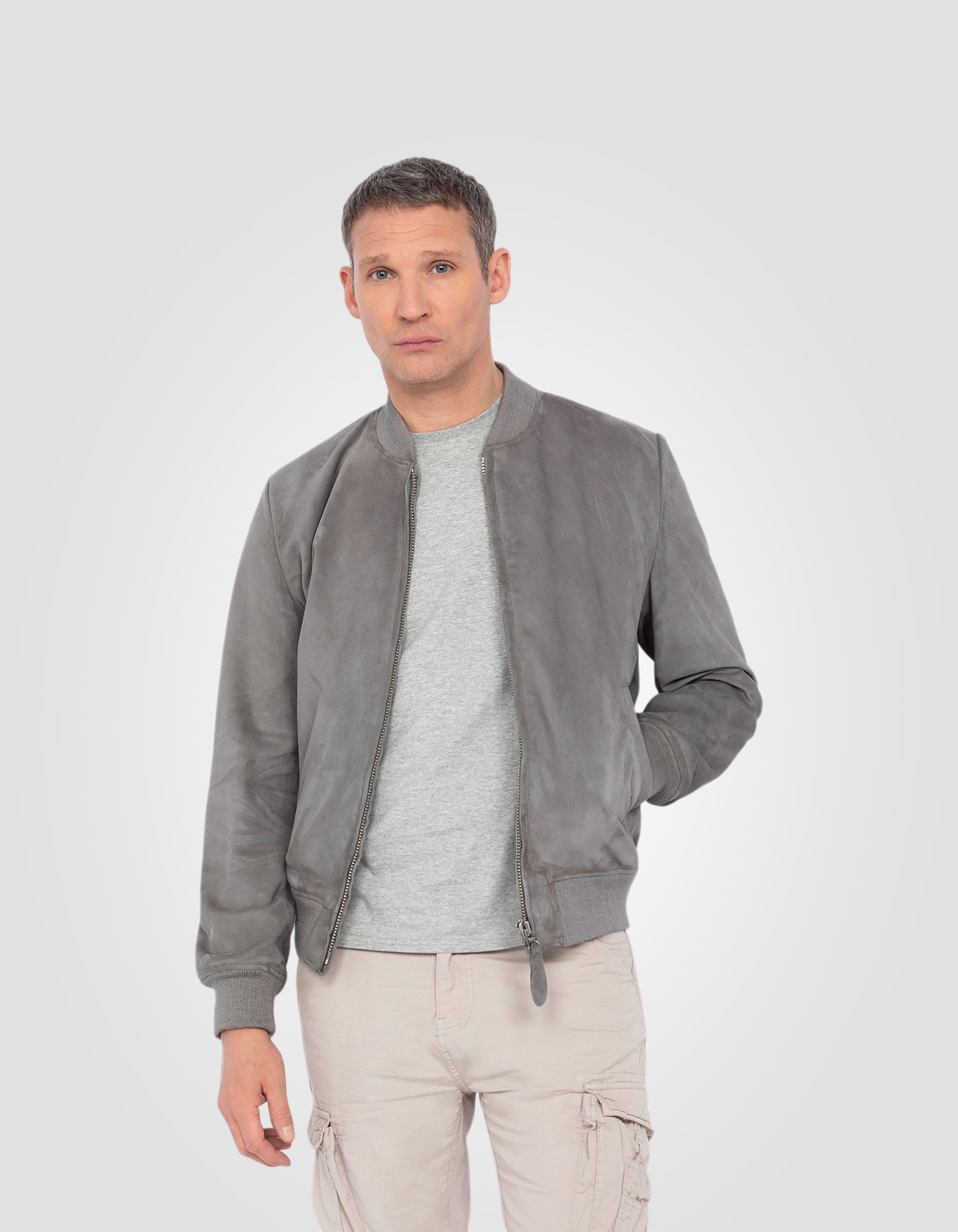 LAMKUKU Giacca in denim da uomo strappata sottile giacca di jeans cappotto per uomo, bianco, Small LAMKUKU Giacca in denim da uomo strappata sottile giacca di jeans cappotto per uomo, bianco, Small