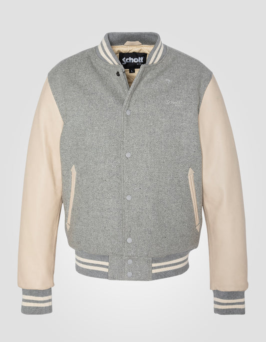 Blouson teddy, cuir de vachette