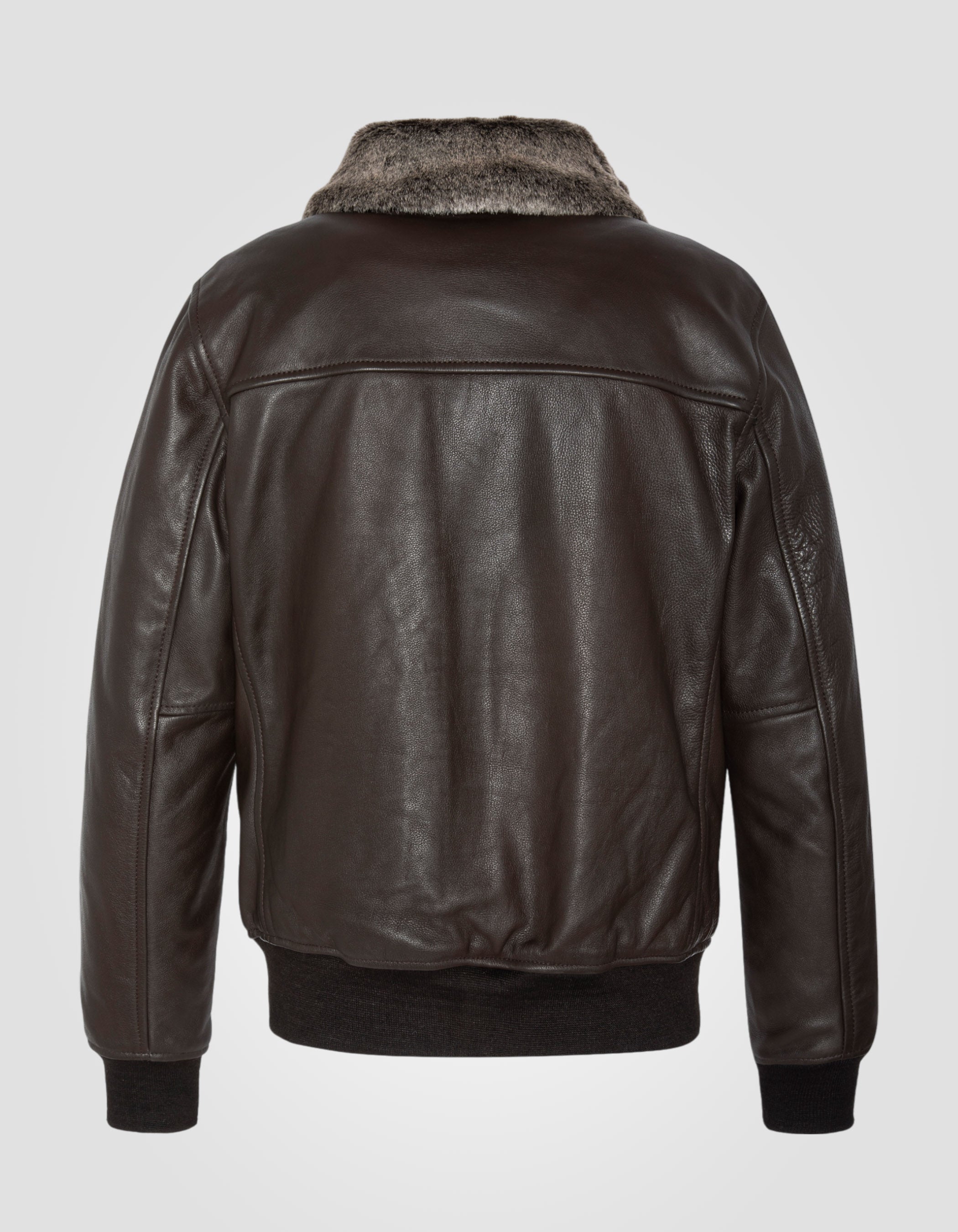 Brown pilot jacket, cowhide leather LC930D Schott NYC®