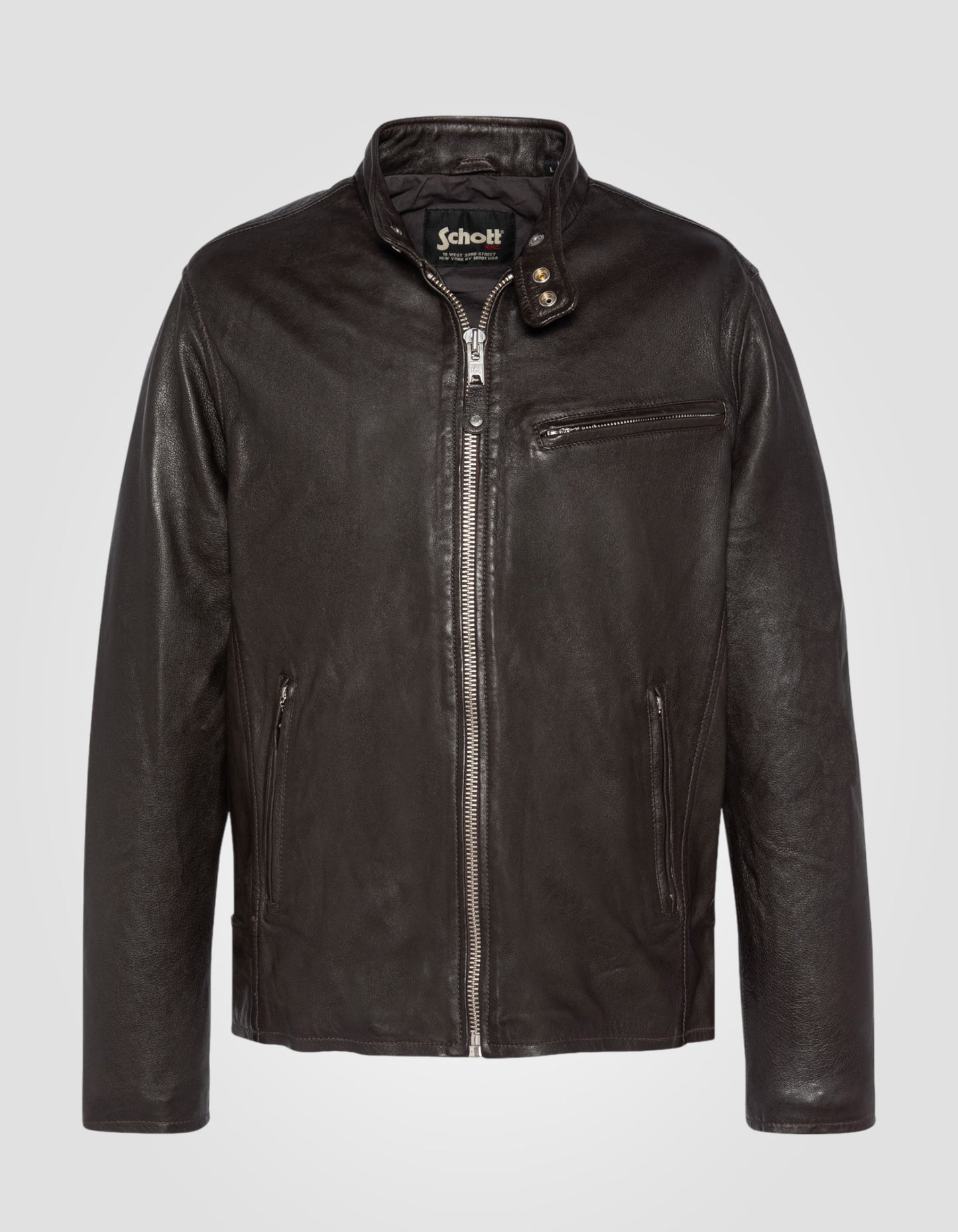 Cuero Cuir Cafe Racer HOT Cafe Racer Outlet Chaquetas Moto Moto