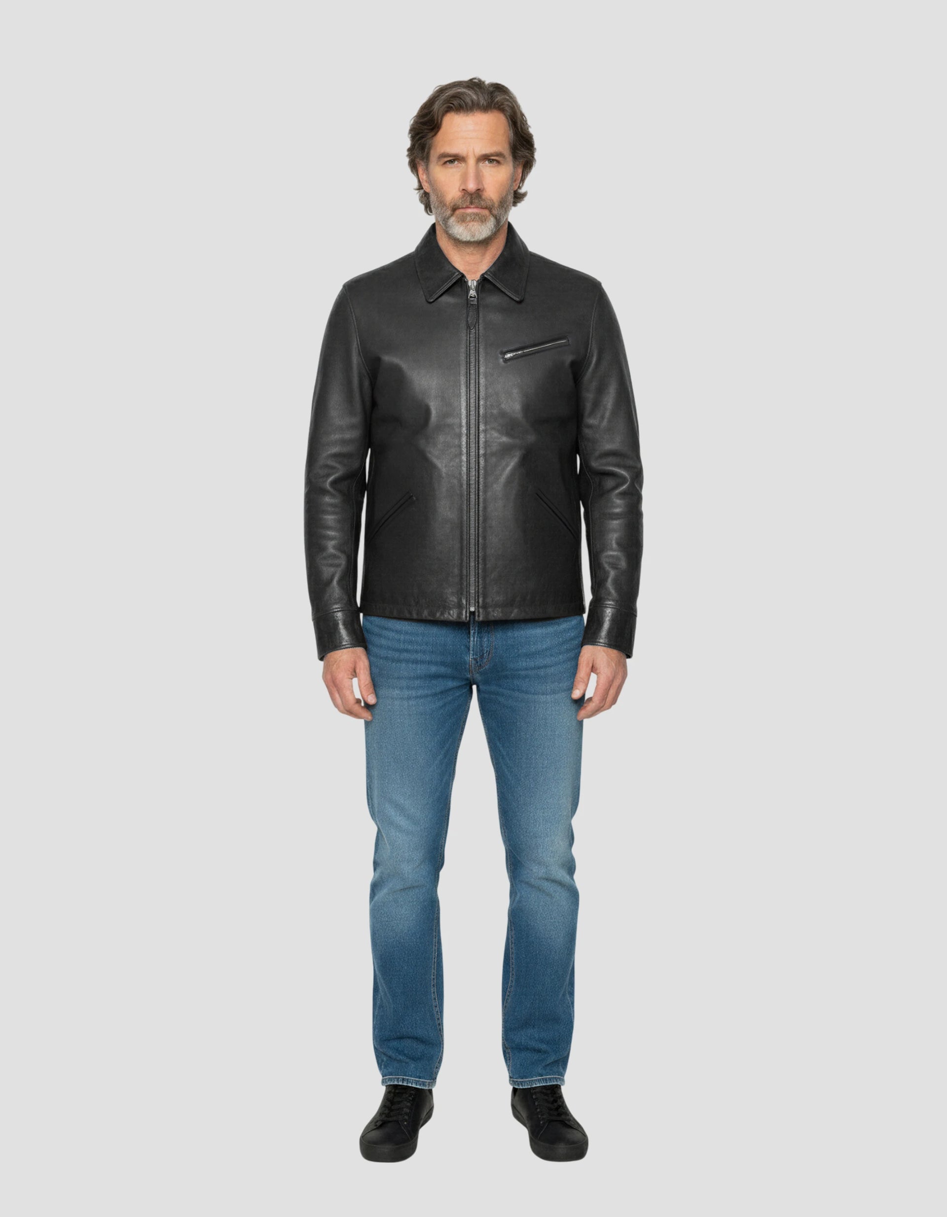 ジャケット・アウター SCHOTT LOOSE FIT LEATHER JACKET schott（ショット）の「【Schott / ショット】LOOSE FIT LEATHER JKT