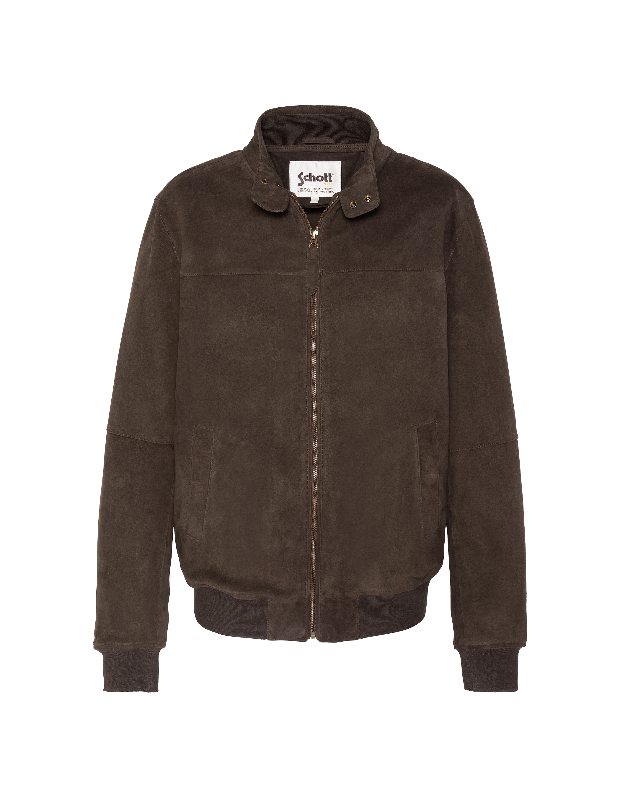 Brown stardust jacket, goat suede ultralight-2